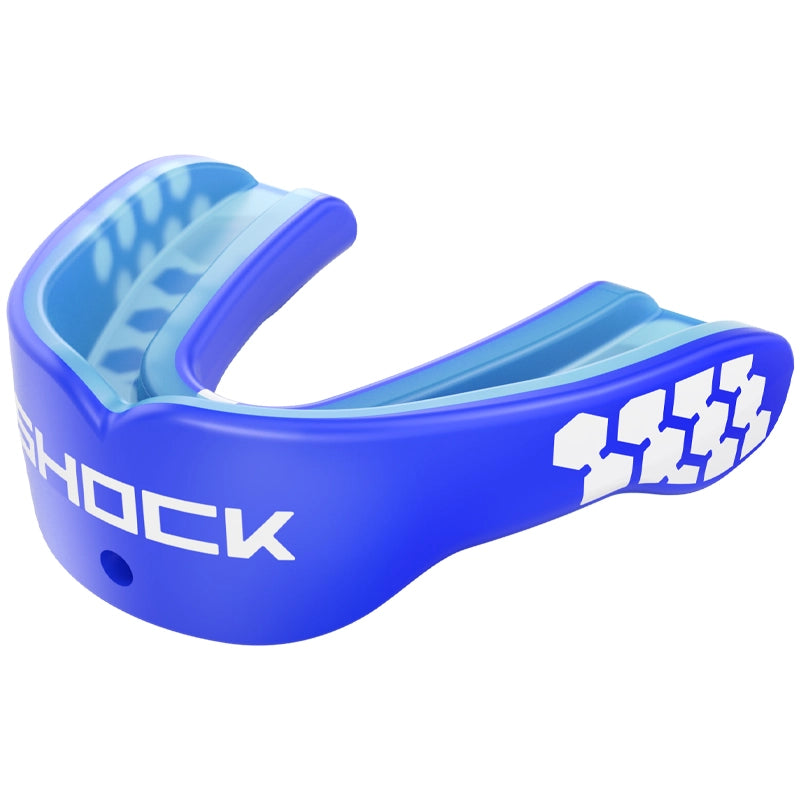 Shock Doctor Gel Max Power Mouthguard - Custom Fit Mouth Guard for Football, Hockey, Boxing & MMA - Comfortable & Durable Dental Protection for Sports & Training