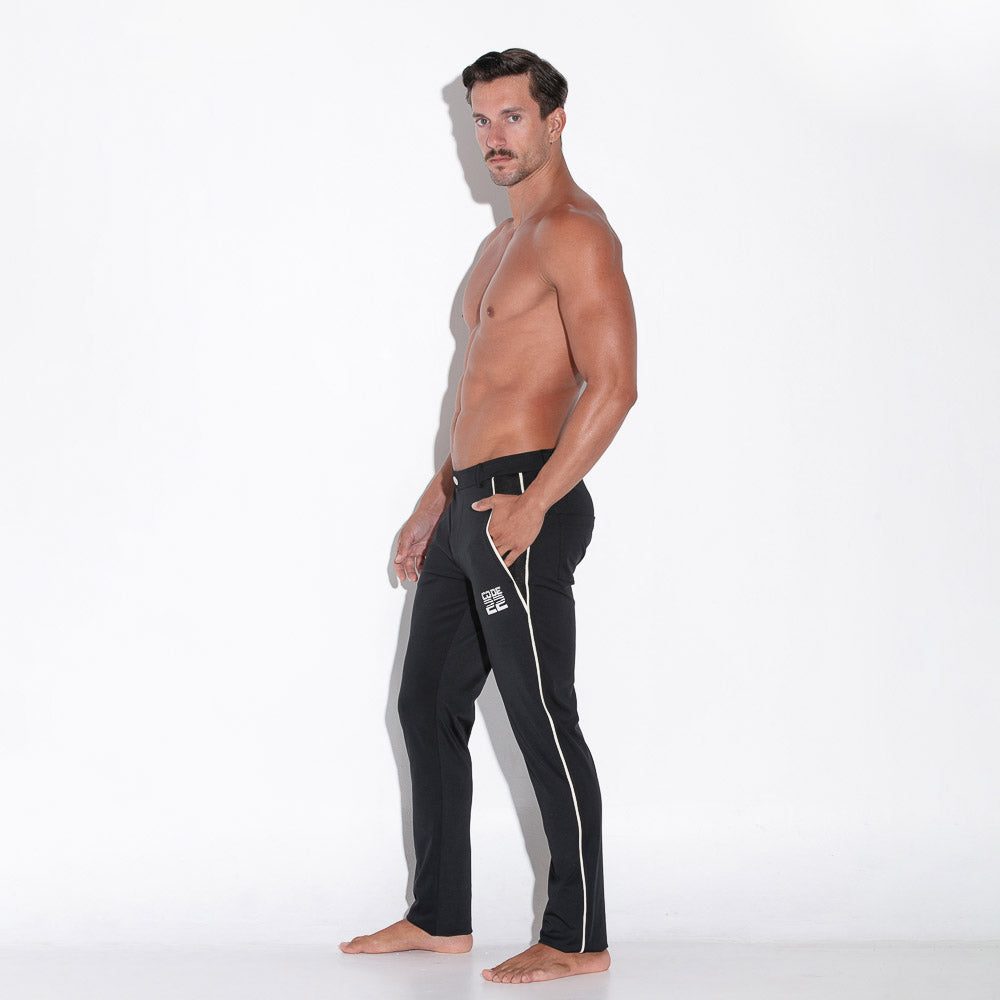 Code 22 Downtown Jogger Pants 9932 - Black Men's Athletic Sweatpants for Running, Gym & Casual Wear