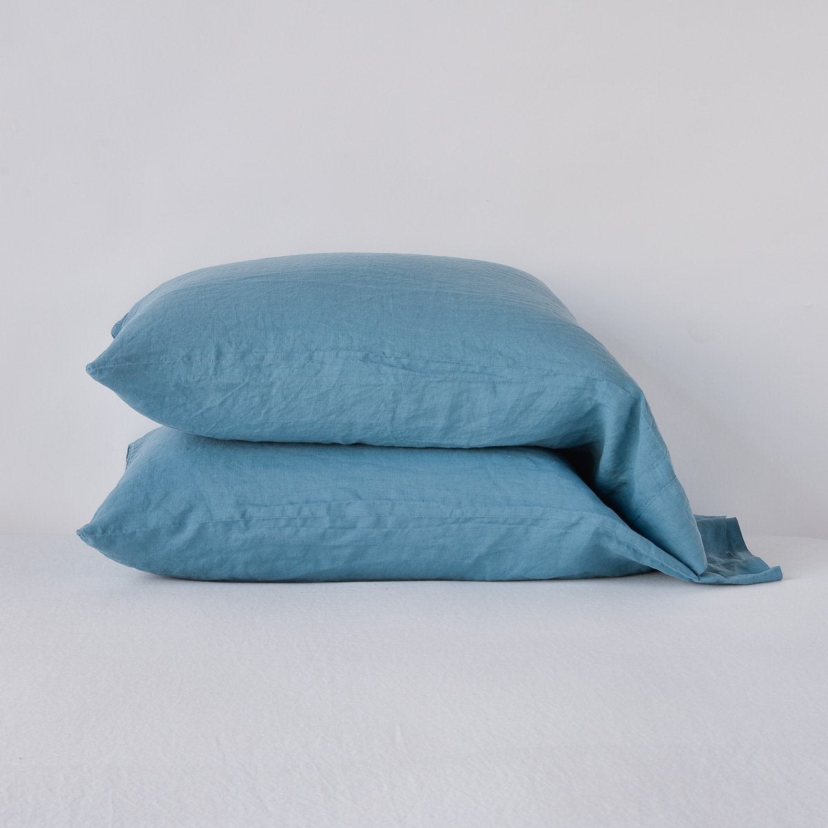 Premium 100% Linen Standard Pillowcase (Single) - Breathable & Hypoallergenic Bedding for Hot Sleepers & Sensitive Skin - Perfect for Home, Hotel, or Travel Use