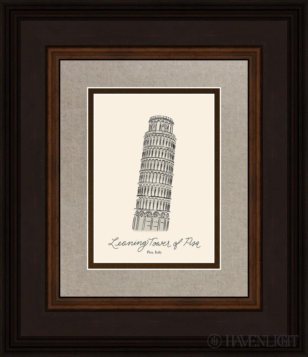 Leaning Tower of Pisa Italy Souvenir - Miniature Landmark Replica for Home Decor, Office Desk Display & Travel Memorabilia