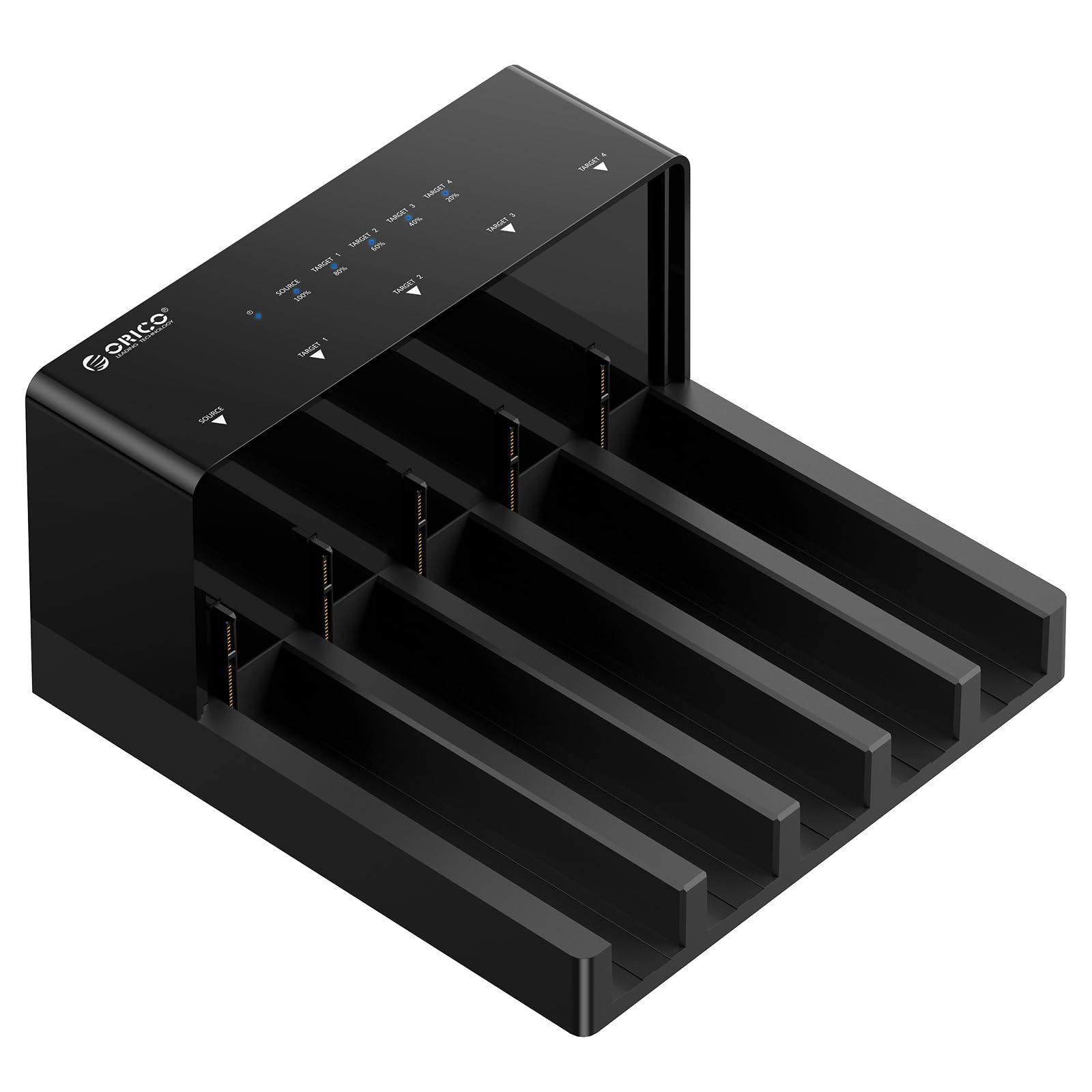 ORICO 5 Bay USB 3.0 Hard Drive Docking Station with Offline Cloning - External 3.5