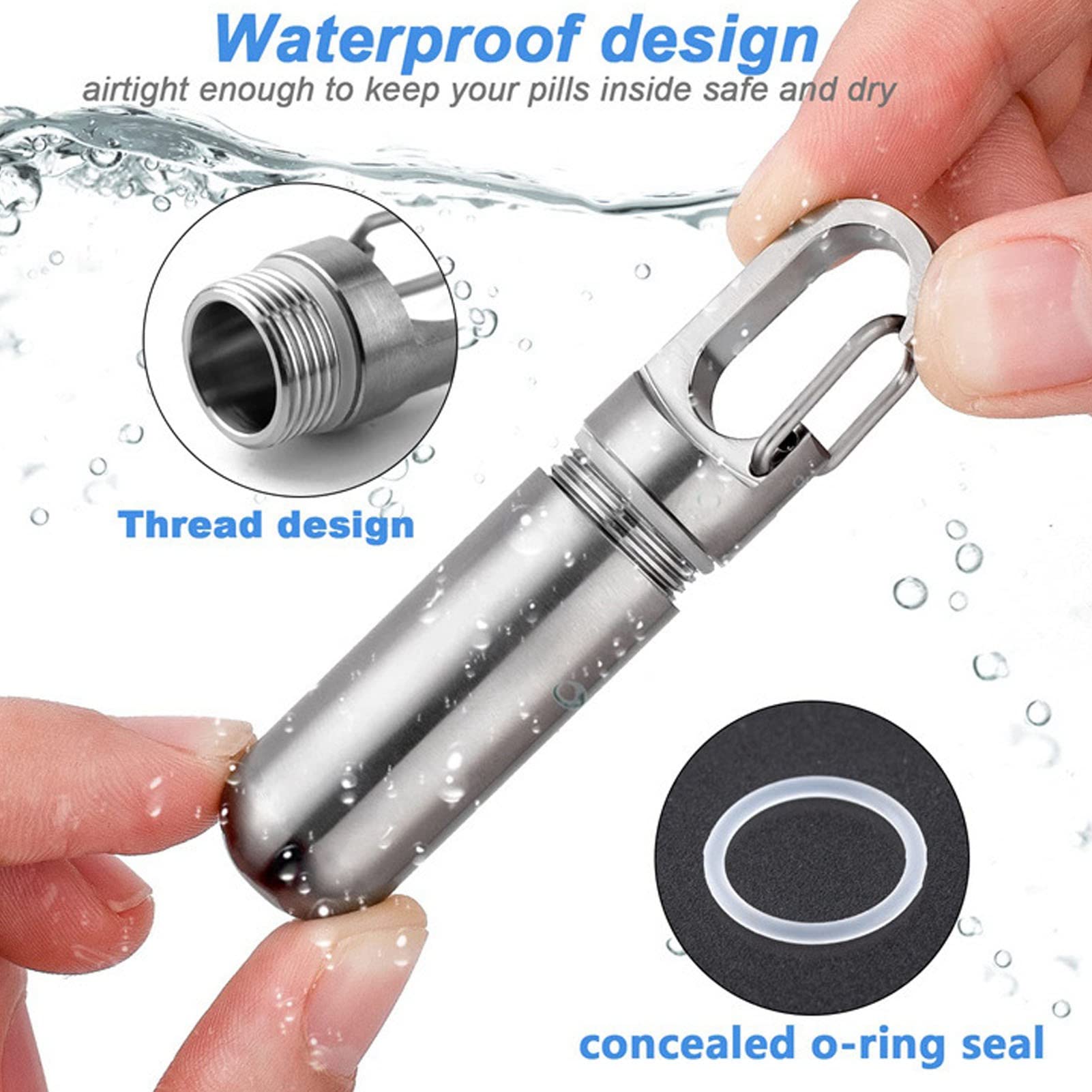 Lightweight Waterproof Tablet Key Holder for Travel - Mini Size | Perfect for Organizing Keys & Small Essentials on Vacation, Business Trips & Daily Commute