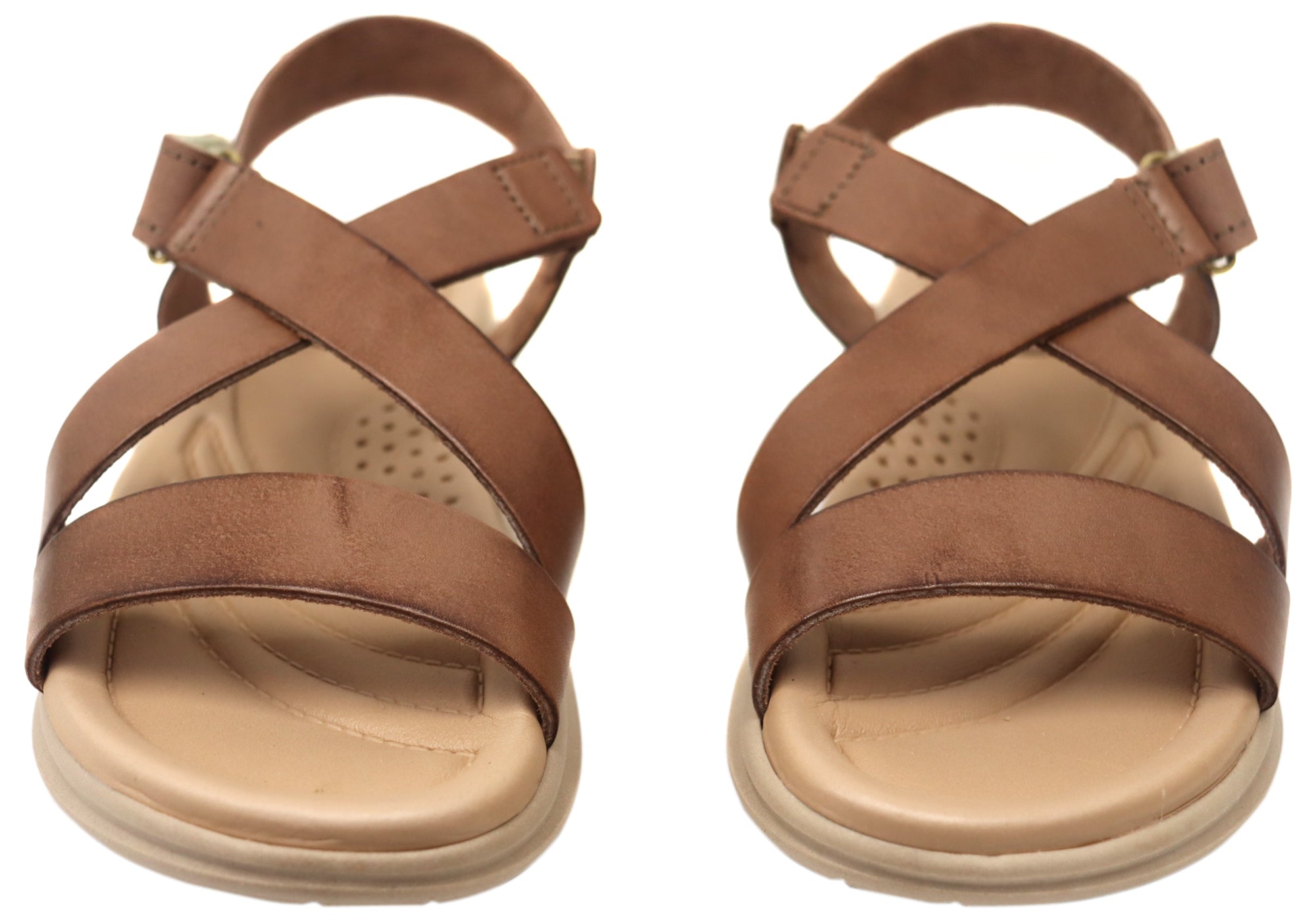 Pegada Mavada Women's Comfortable Leather Sandals - Handmade in Brazil - Perfect for Summer, Beach & Casual Outings