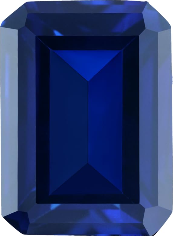 Blue Created Sapphire, September