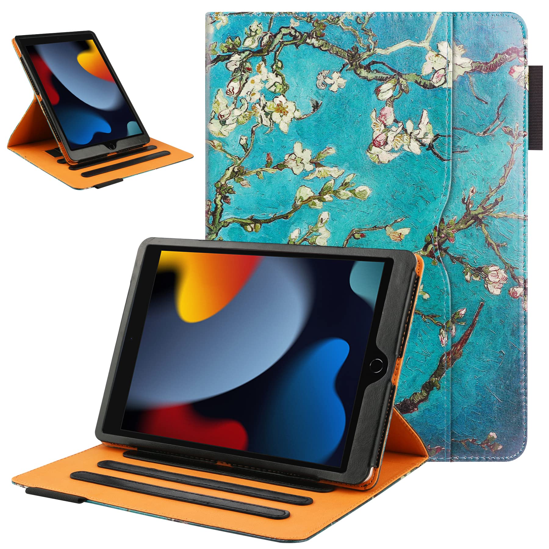 360° Rotating Protective Case for iPad 9th/8th/7th Generation & iPad 10.2