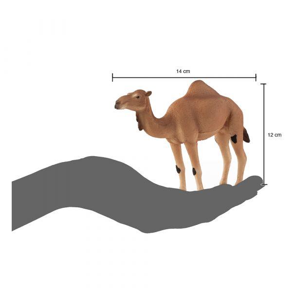 Mojo Arabian Camel Toy - Realistic Animal Planet Figurine for Kids, Collectors & Desert-Themed Play Scenes | Educational Gift for Animal Lovers & Classroom Learning