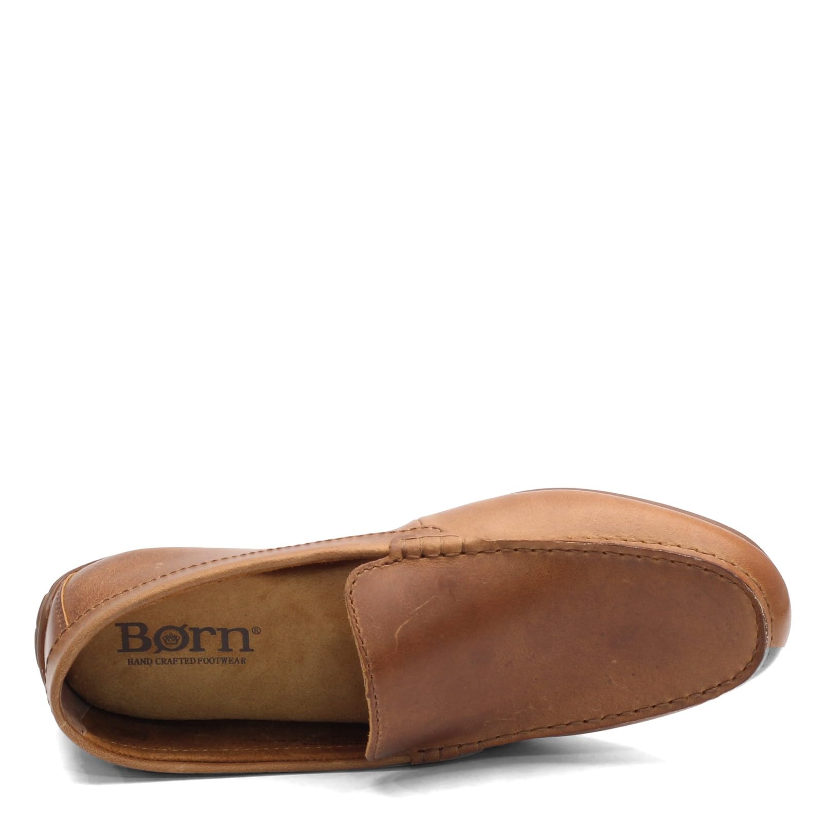 BORN Men's Allan Loafer - Classic Slip-On Dress Shoes for Business, Office & Casual Wear | Comfortable Leather Loafers for Men