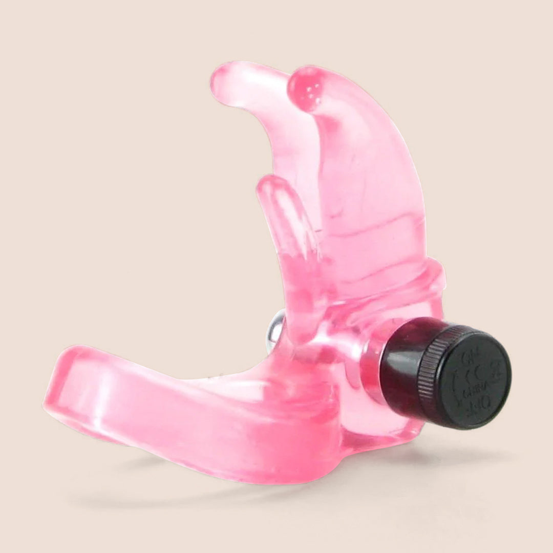 CalExotics Triple Clit Flicker Vibrating Cock Ring - Enhance Couples Pleasure & Intimacy for Sensual Massage & Foreplay