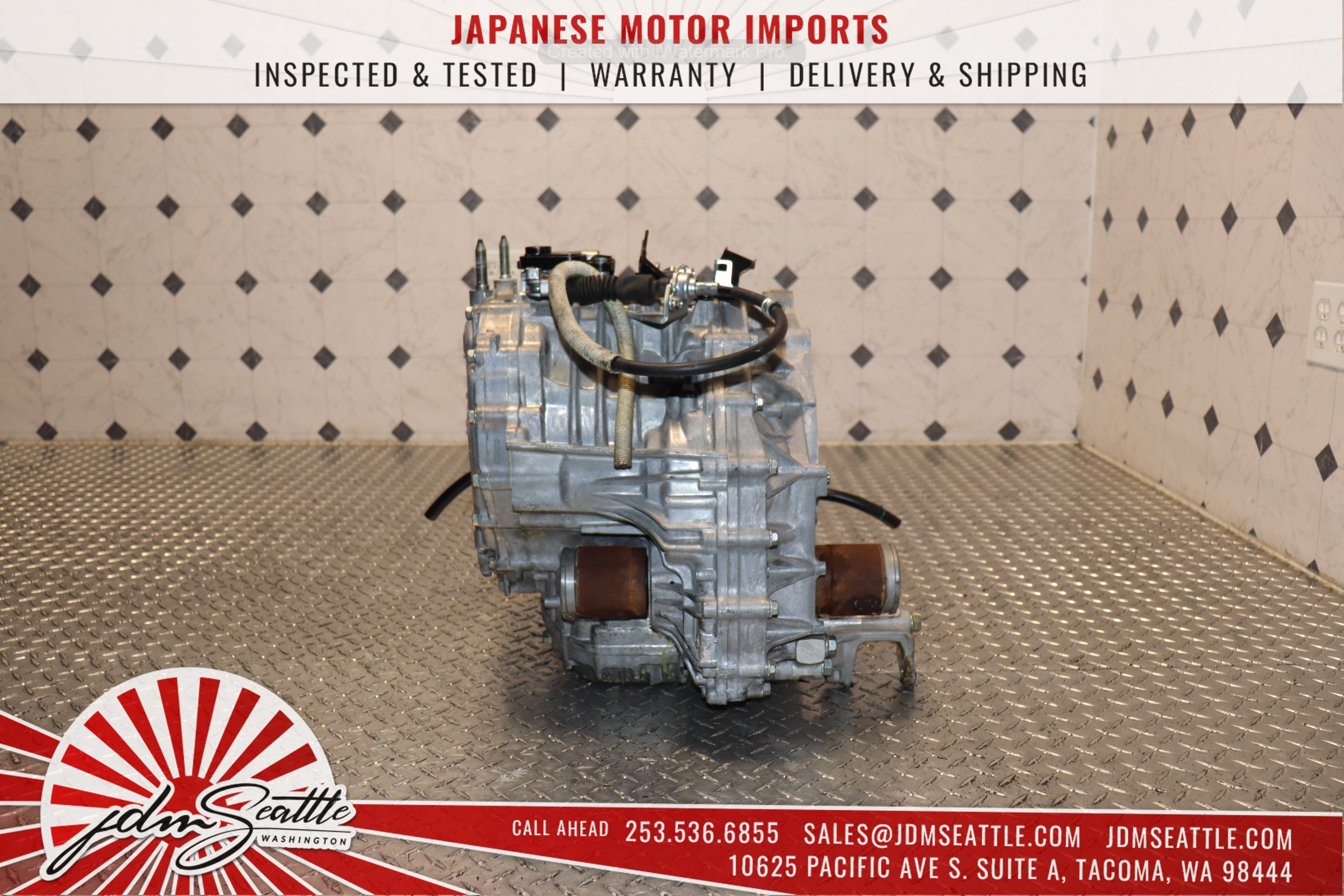 JDM 10-11 Honda Insight Hybrid CVT Automatic Transmission LDA MF6 - Replacement Part for Smooth Gear Shifting & Fuel Efficiency Upgrade