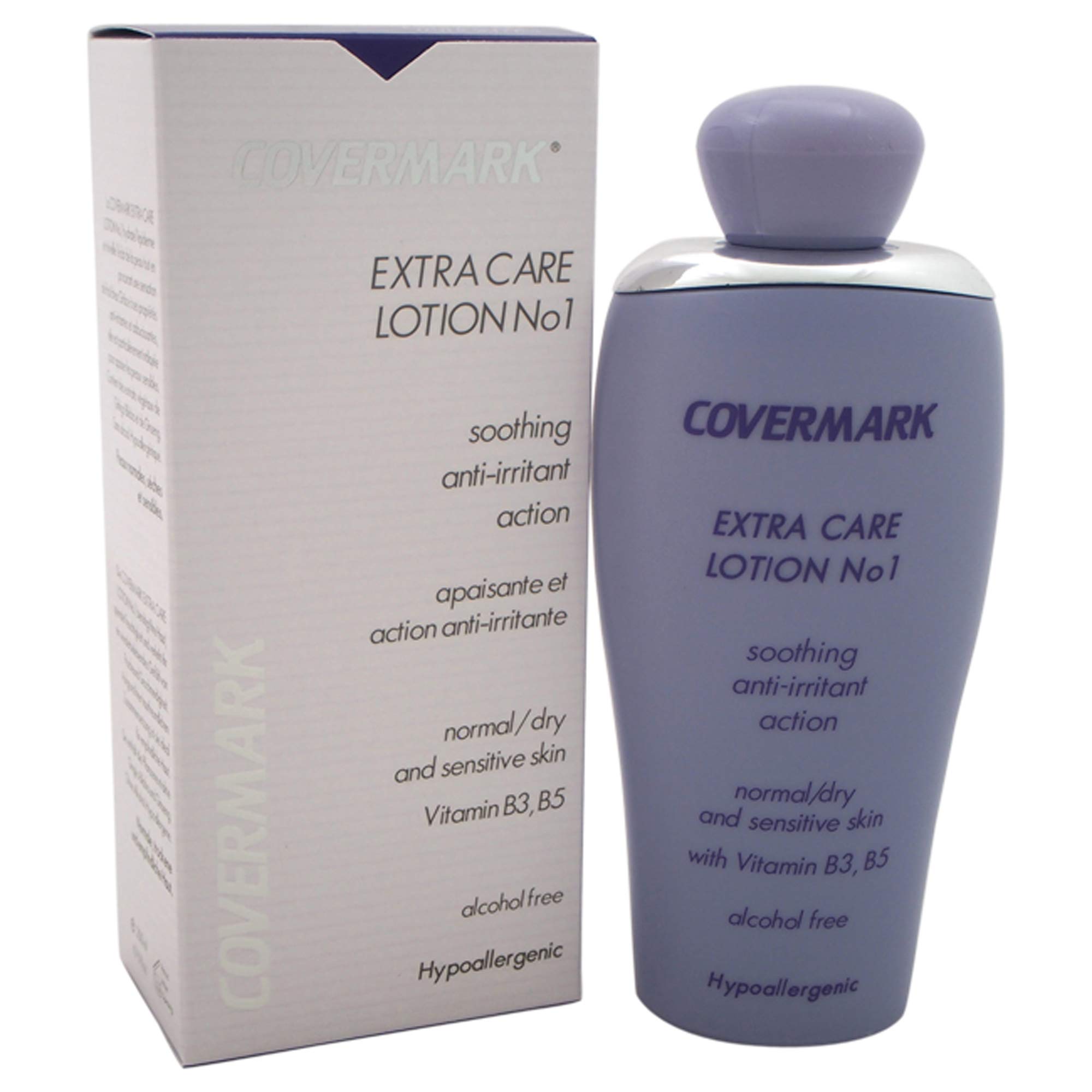Covermark Extra Care #1 Soothing Skin Lotion for Dry & Sensitive Skin - Anti-Irritant Hydrating Moisturizer, 6.76 fl oz - Perfect for Daily Skincare Routine & Post-Treatment Calming