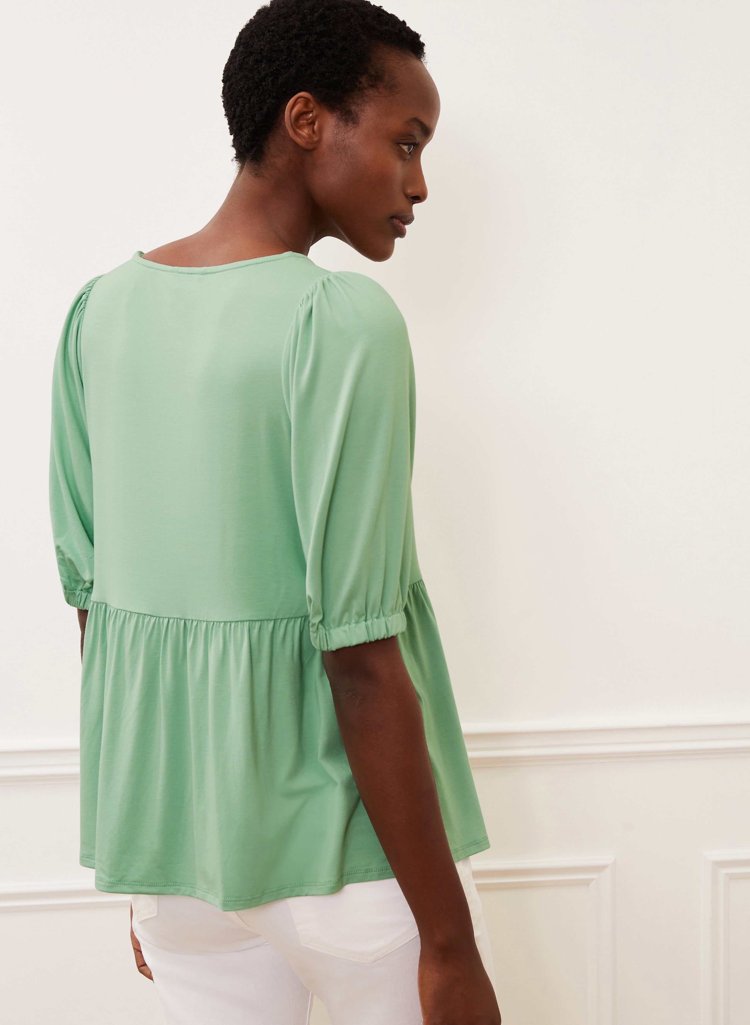 Jennifer Top with Lenzing™ Ecovero™ - Sustainable Women's Blouse for Casual Wear & Office Outfits
