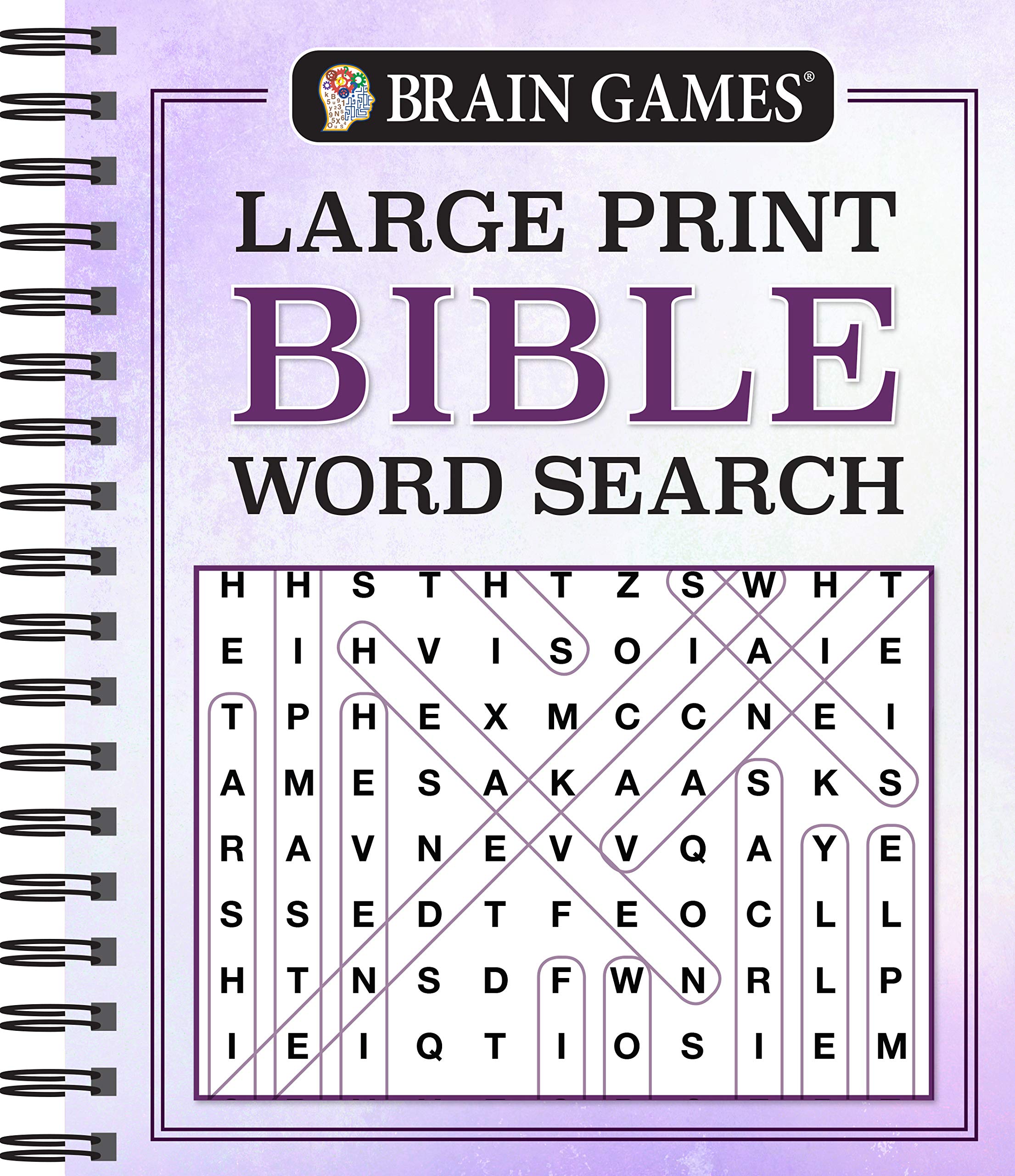 Large Print Bible Word Search Puzzle Book - Fun Brain Games for Adults & Seniors - Relaxing Christian Activity for Bible Study & Quiet Time