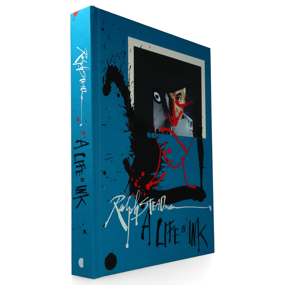Ralph Steadman Art Book - A Life in Ink: Biography & Art Collection | Perfect for Art Lovers, Gift Ideas & Home Decor