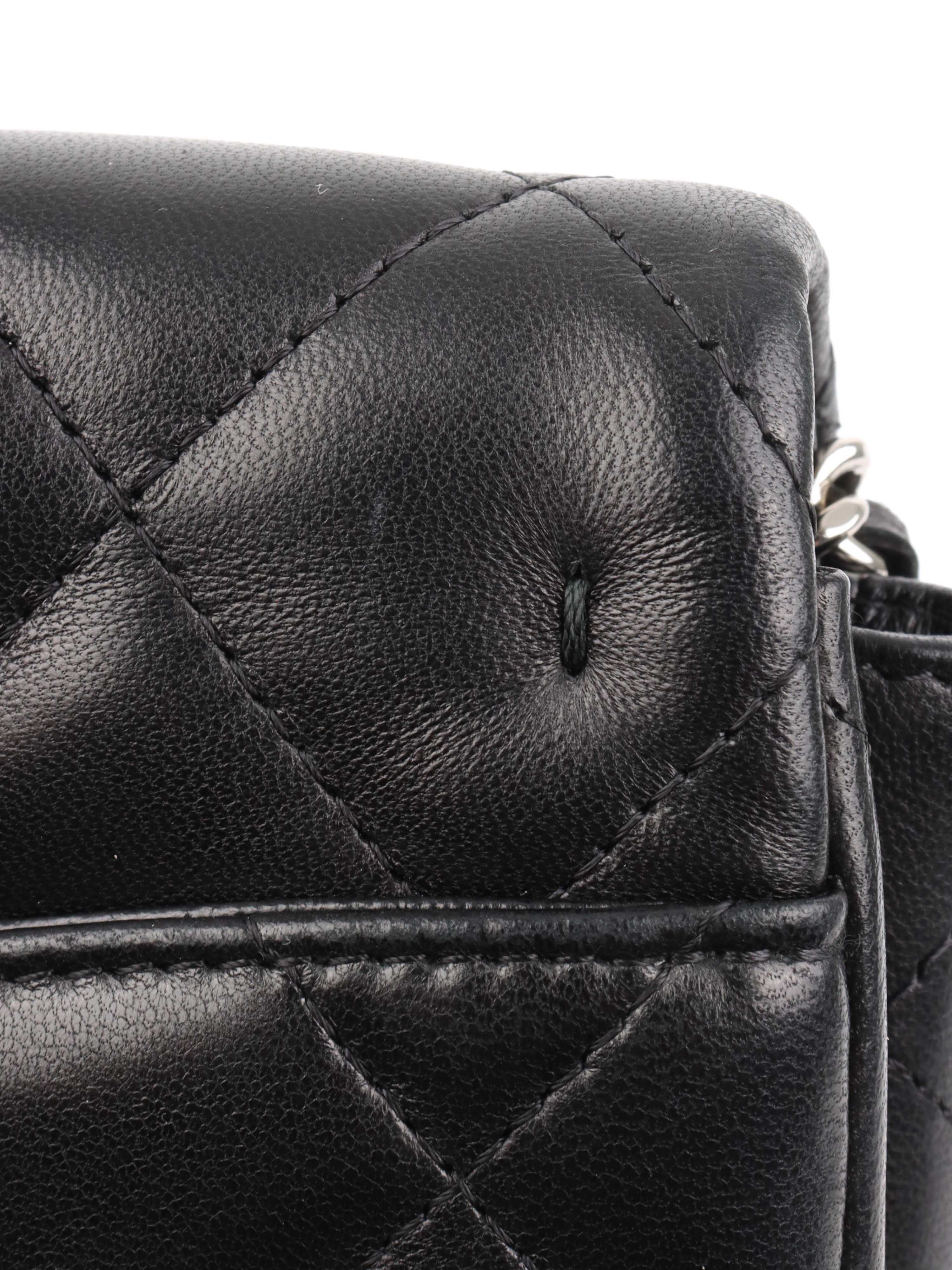 Chanel Black Lambskin Shoulder Clutch Bag for Women | Luxury Designer Handbag for Evening Parties, Weddings & Special Occasions