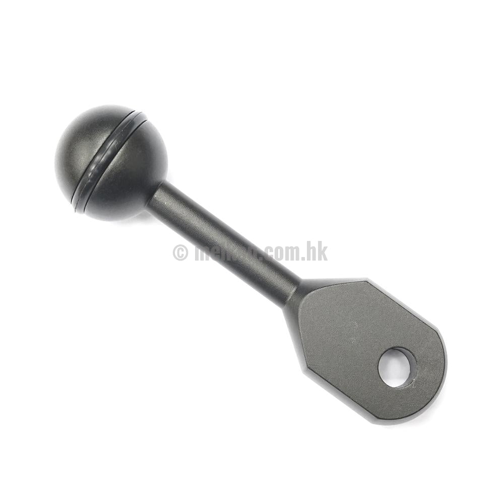 1 Inch Aluminum Ball & YS Head Adapter Arm - 3/7.6cm Lightweight Durable for Camera Rigging, Photography Equipment, and Studio Accessories