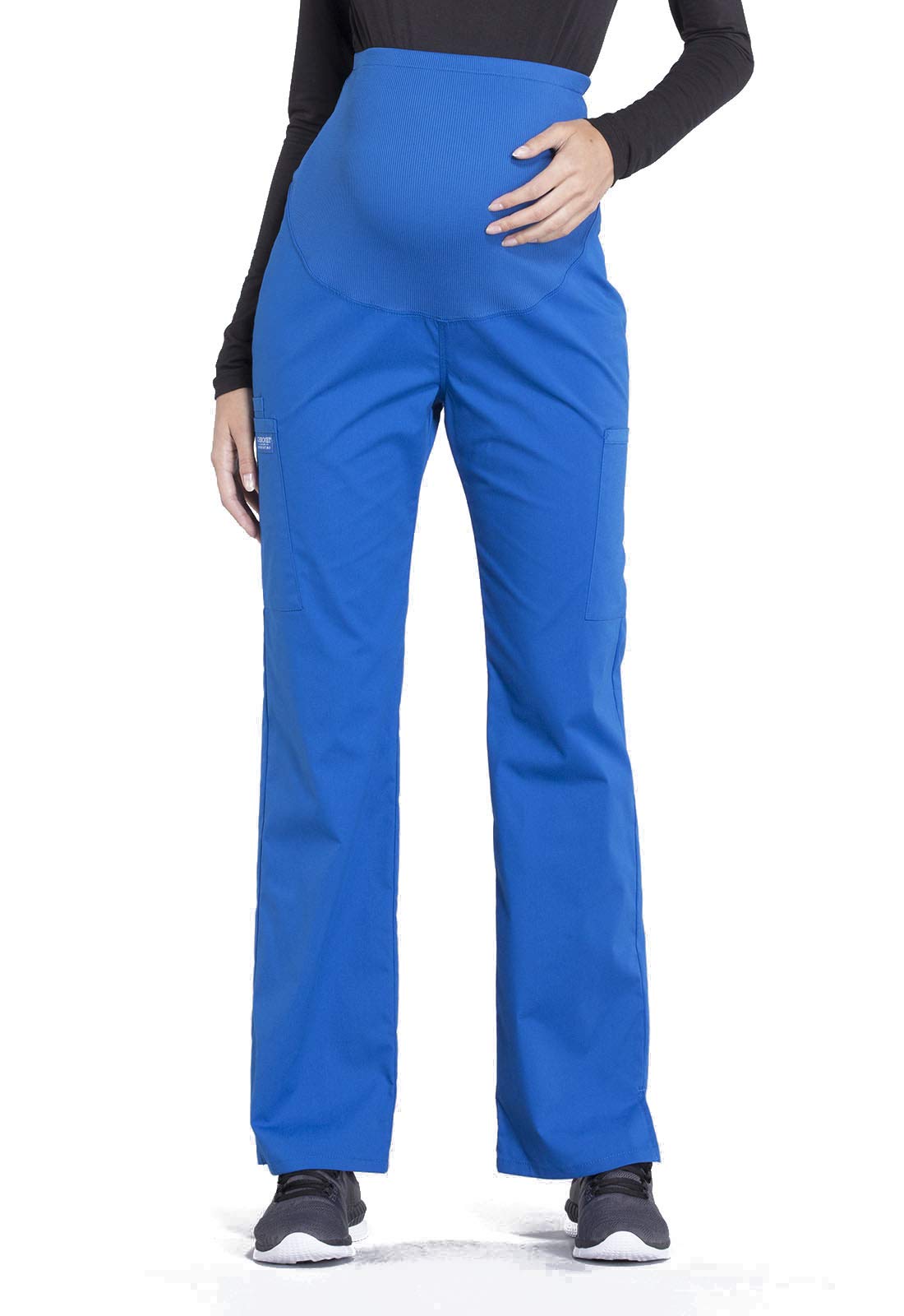 Cherokee Women's Scrubs Pants - Professional Workwear for Nurses & Healthcare Workers - Maternity Straight Leg WW220 - Comfortable & Durable for Long Shifts & Hospital Use