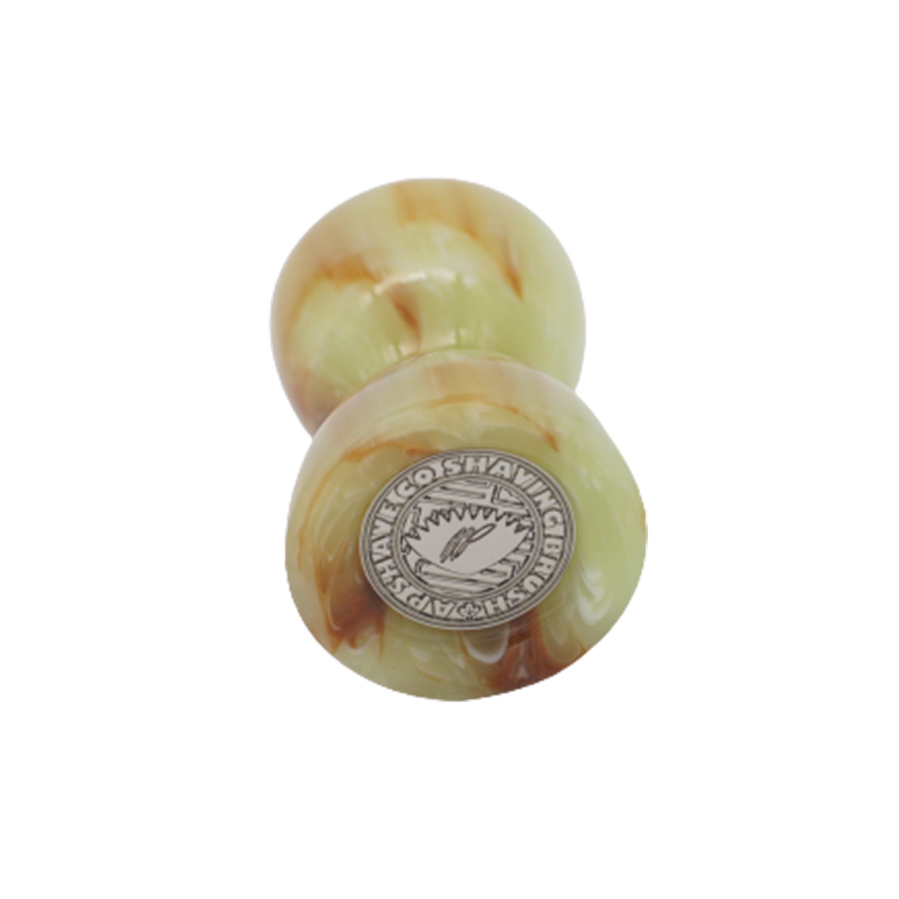 Premium Jade Handcrafted Shaving Brush Handle for Wet Shaving - Fits 24mm & 26mm Knots - Luxury Grooming Gift for Men - Perfect for Traditional Wet Shaving & Barber Shop Use