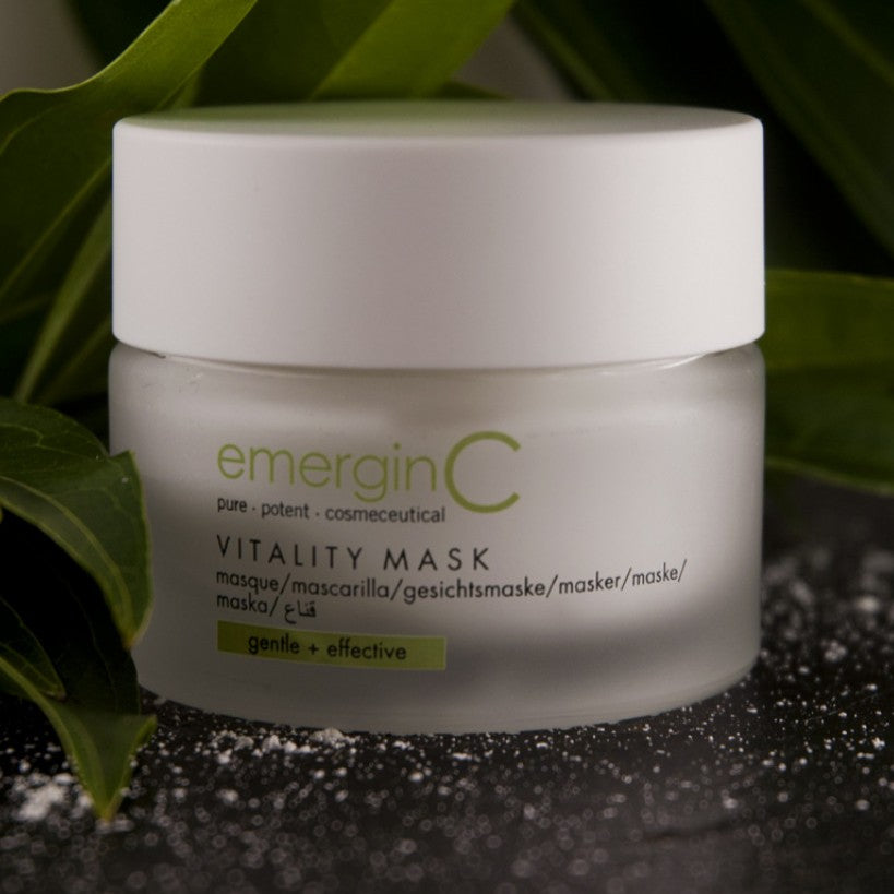 EmerginC Vitality Mask - Hydrating & Anti-Aging Facial Mask for Glowing Skin | Perfect for Spa Night & Self-Care Routine