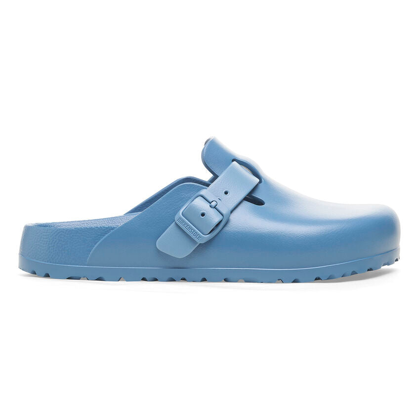 Birkenstock Boston Essentials EVA Clogs in Elemental Blue | Comfortable & Lightweight Unisex Slides for Men & Women | Perfect for Home, Garden, Beach & Casual Wear