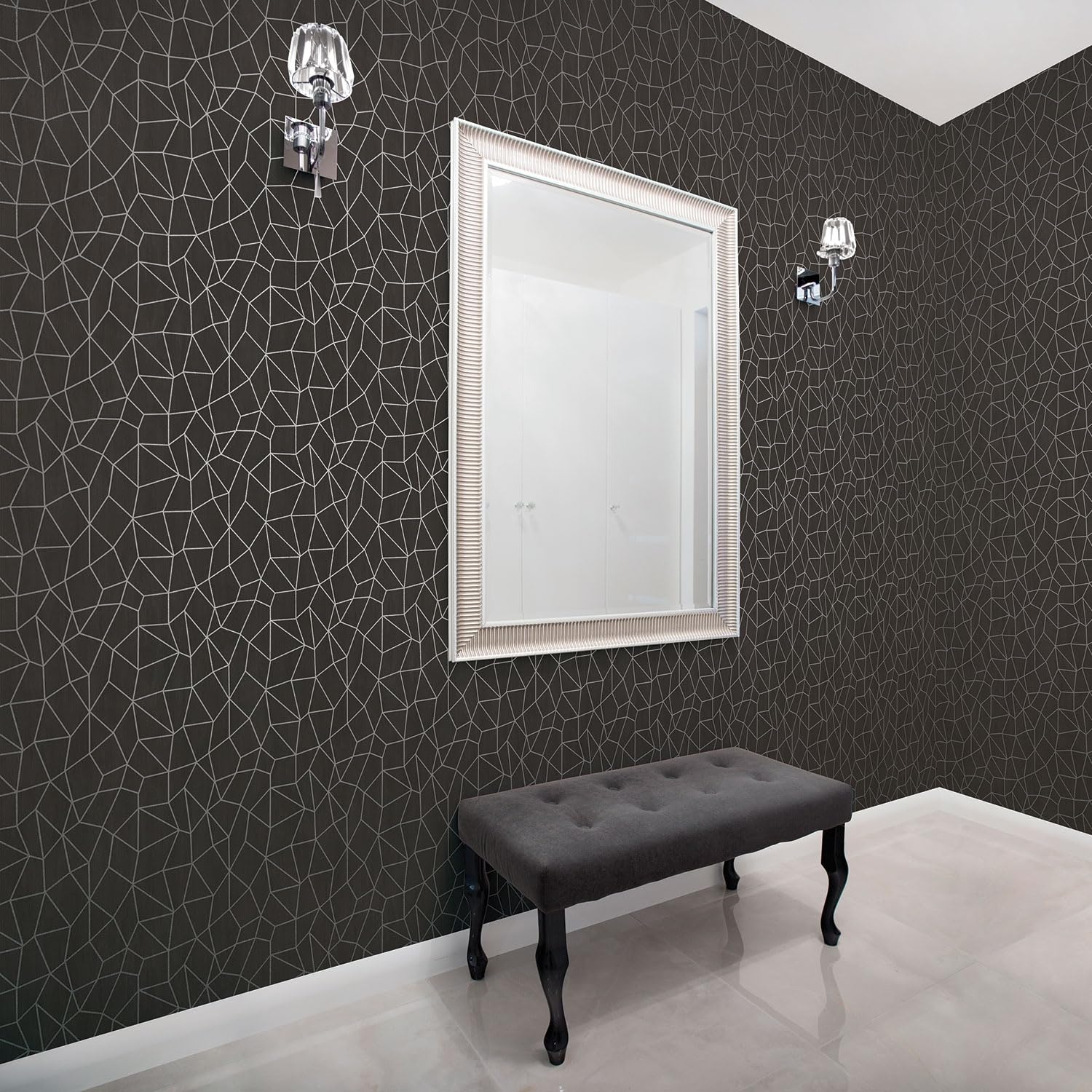 Galerie-24 G67694 Essener Non-Woven Wallpaper - Premium Self-Adhesive Peel & Stick Wallpaper for Living Room, Bedroom, Office Decoration
