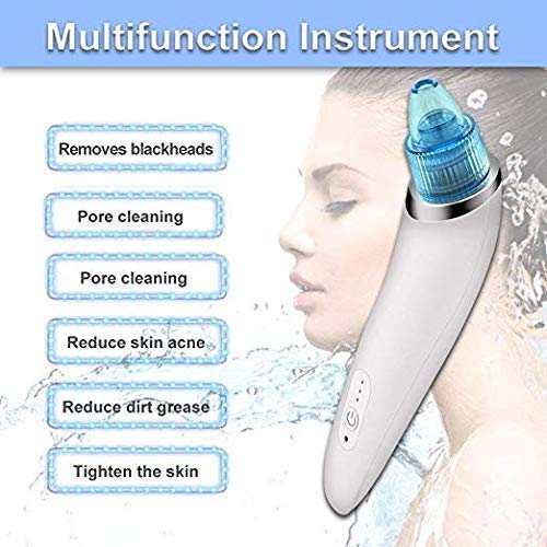 Growskv Blackhead Remover Vacuum - Electric Pore Cleanser for Acne & Pimple Extraction - Skin Care & Beauty Tool for Deep Cleansing at Home