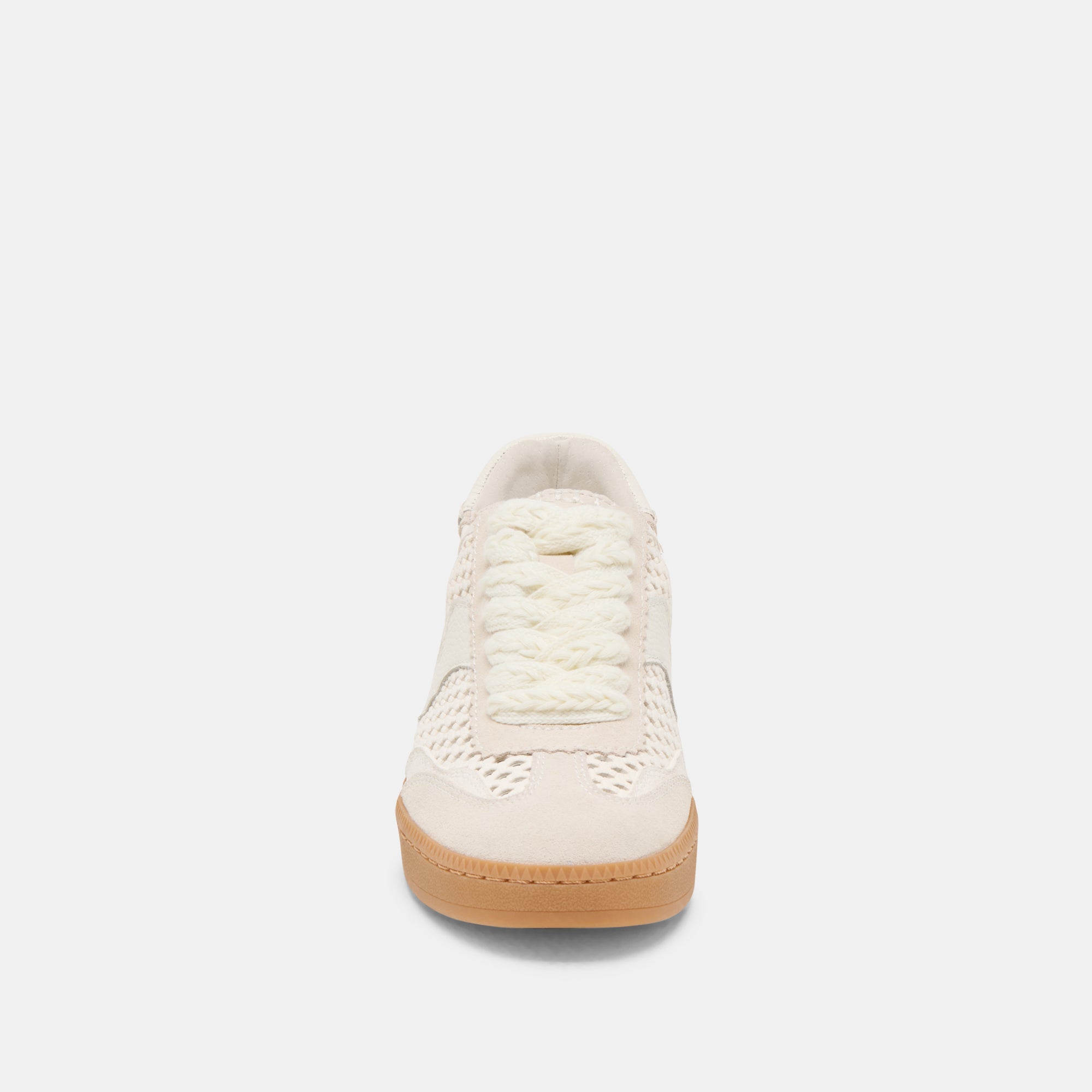 Notice Sneakers Ivory Perforated Nubuck - Stylish Comfortable Casual Shoes for Men & Women | Perfect for Walking, Running & Everyday Wear