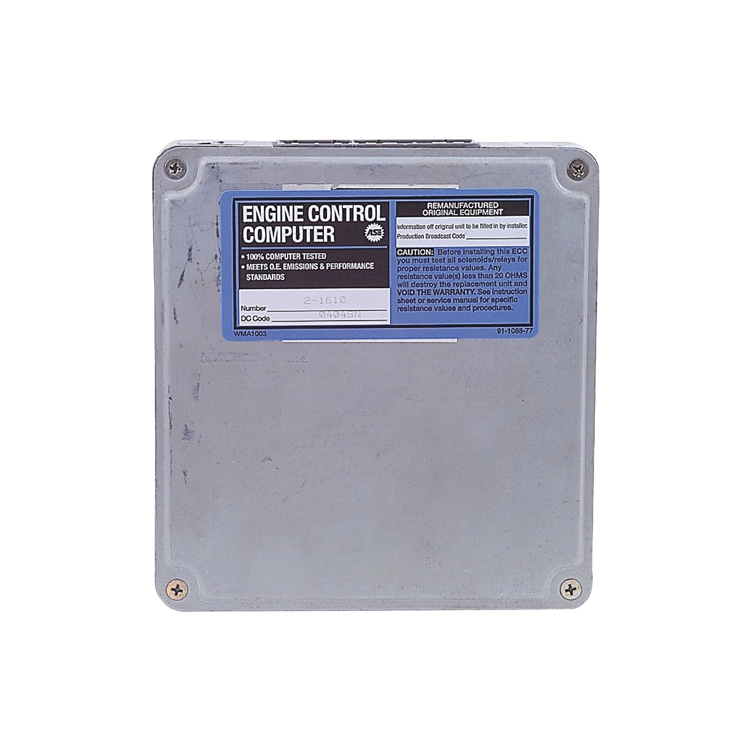 Cardone 72-1610 Remanufactured Import Engine Control Computer - Compatible with Honda, Toyota & Nissan Vehicles - Perfect for Engine Performance Tuning & ECU Replacement
