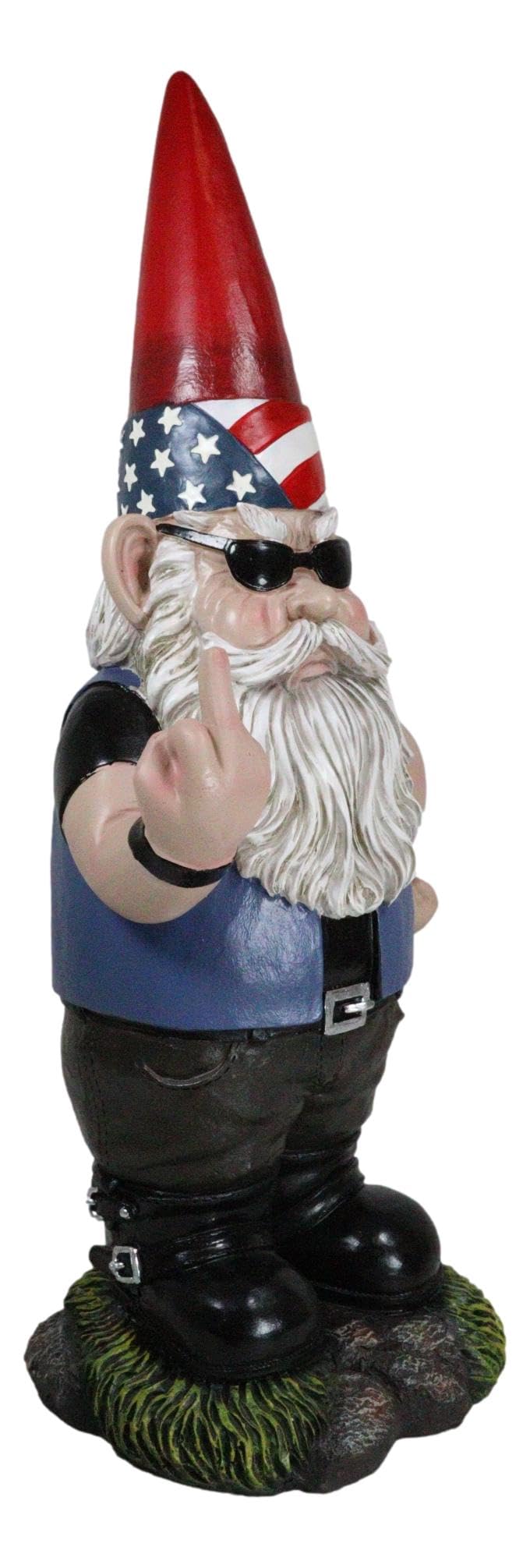 Ebros Rude Garden Gnome Statue - 17.25