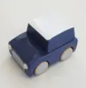 Friction Powered Navy Blue Toy Car for Kids - Fun Push and Go Race Car for Indoor & Outdoor Play - Perfect Gift for Boys and Girls Ages 3+