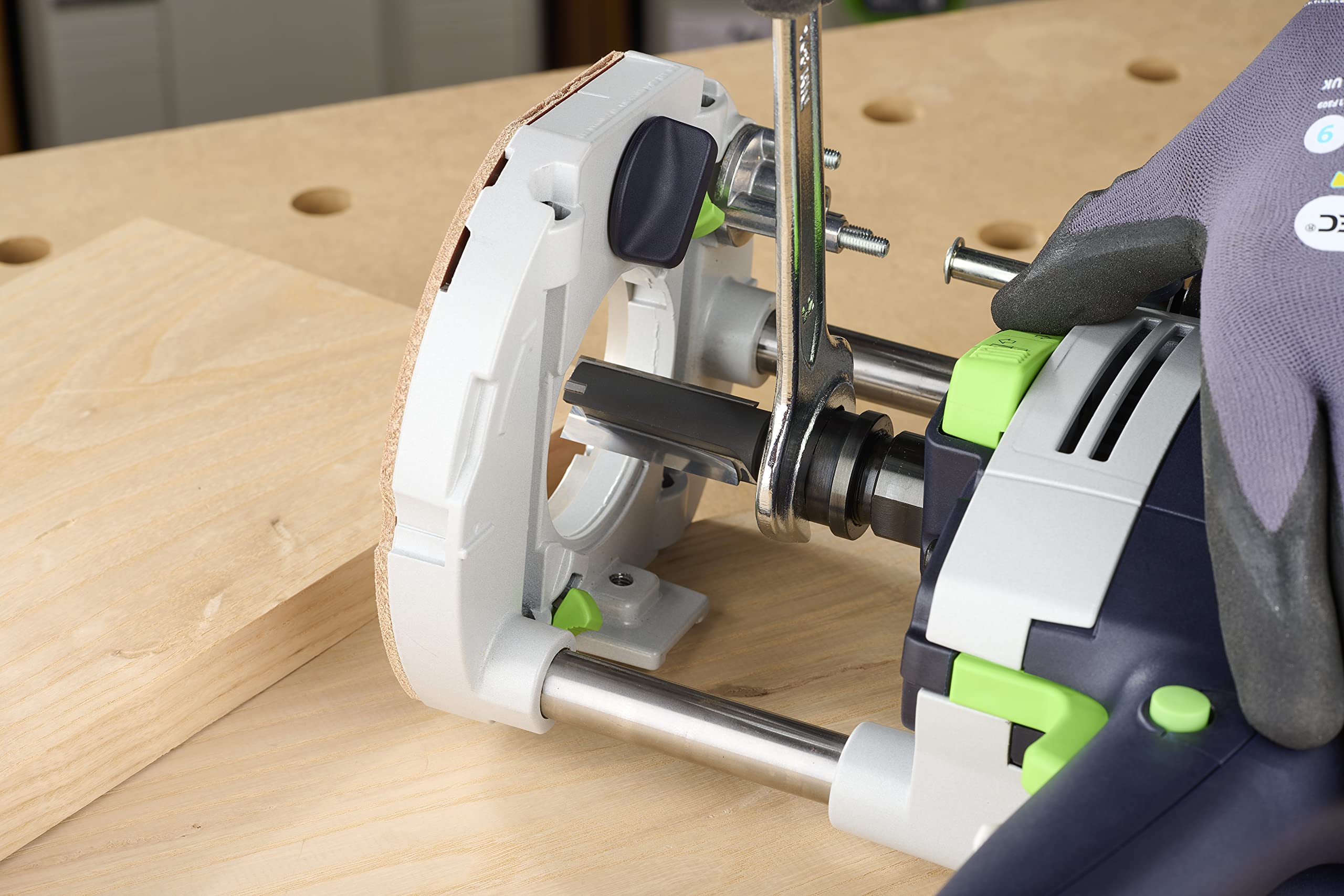 Festool HW Edge Trimming Cutter with Carbide Tipped Blade - Professional Woodworking Tool for Precise Edge Trimming | Perfect for Cabinet Making, Furniture Edging, and DIY Wood Projects