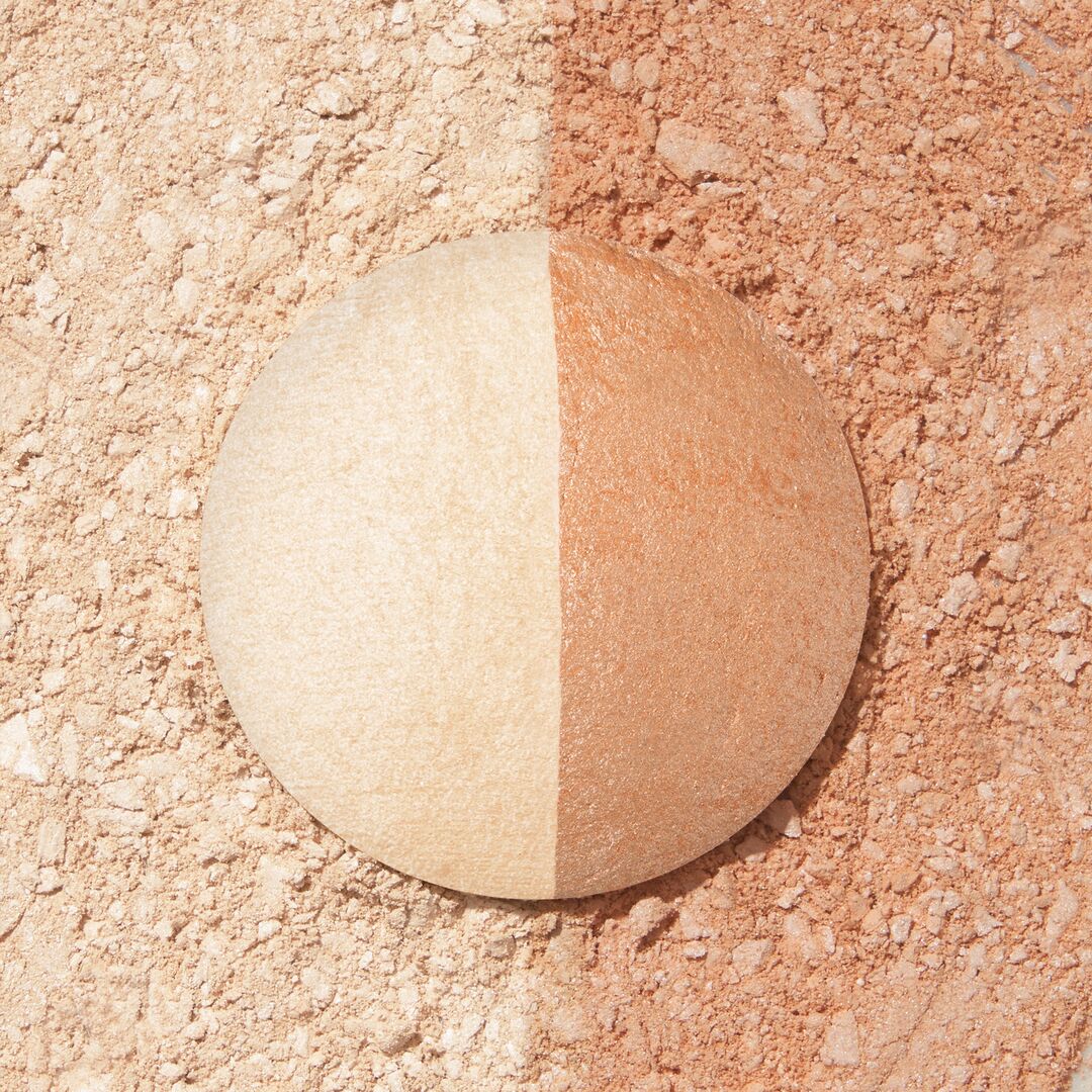Baked Natural Glow Highlighter Duo - Vegan & Cruelty-Free Face Highlighter Set for Cheekbones & Eyes - Perfect for Everyday Makeup & Special Occasions