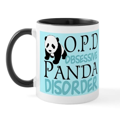 White/Black Inside - Cute Panda Mug
