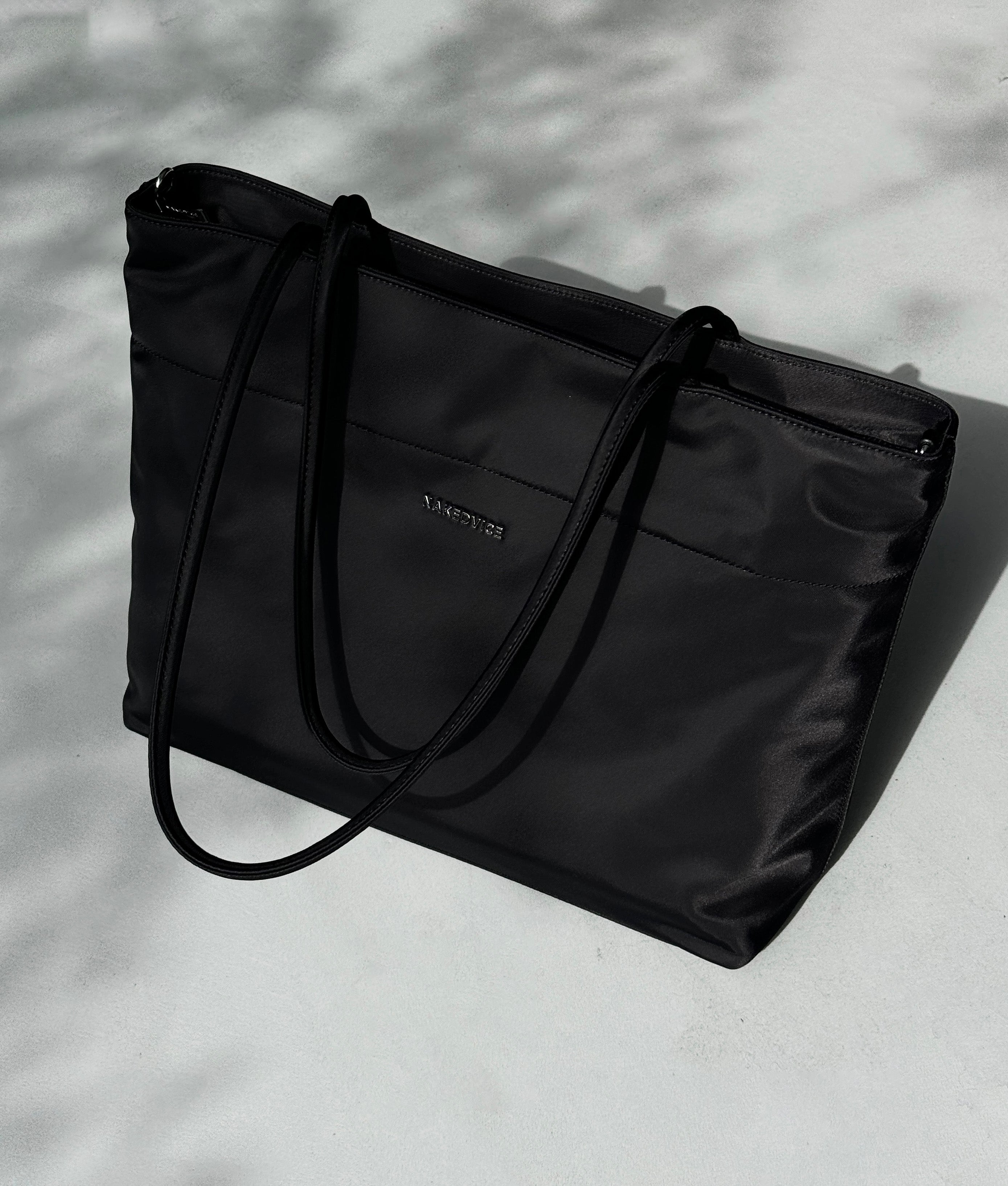 Nora Black Nylon Crossbody Bag for Women - Stylish & Durable Everyday Purse - Perfect for Work, Travel, and Casual Outings