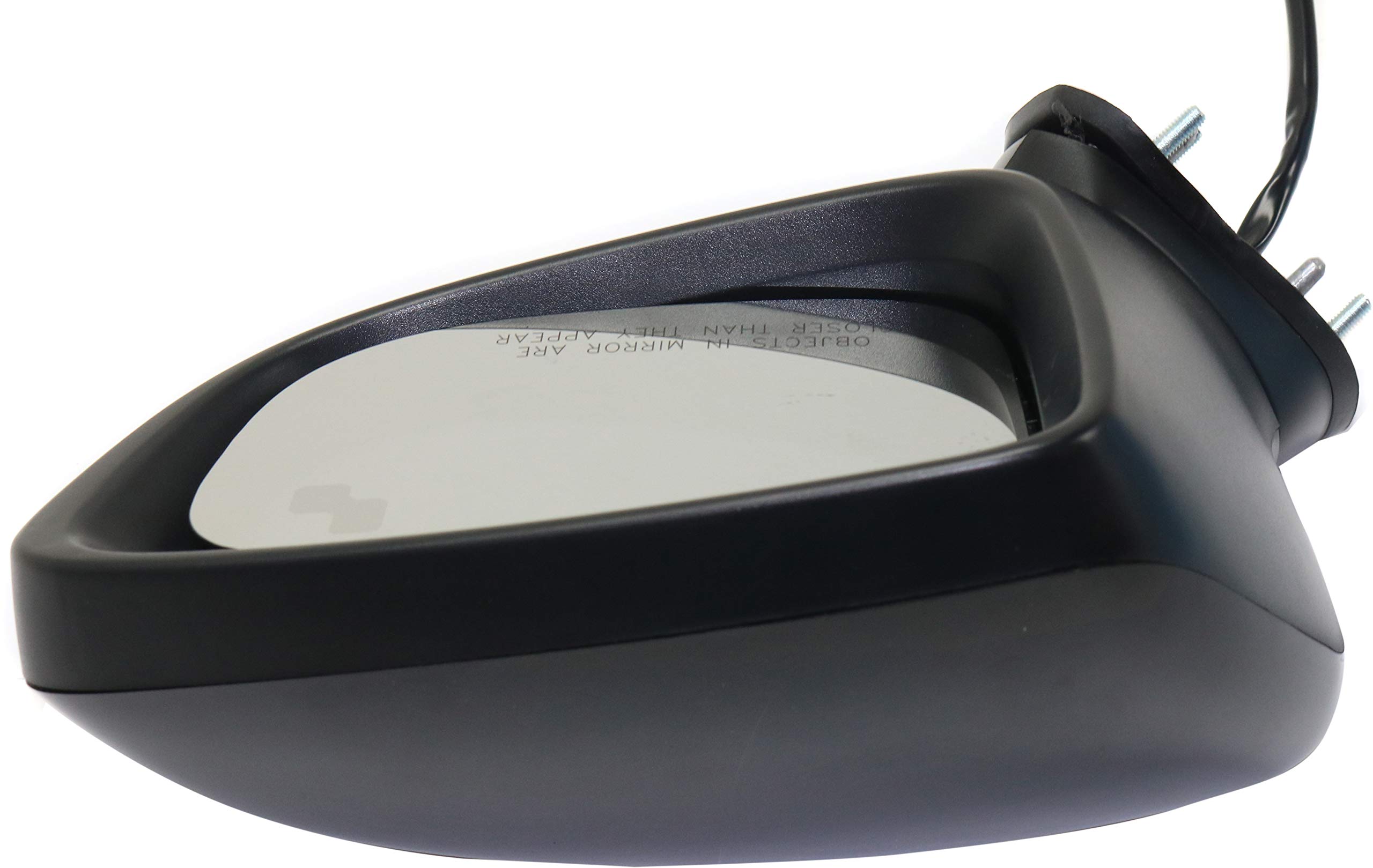 2014-2016 Mazda 6 Passenger Side Power Mirror with Turn Signal & Blind Spot Monitor - Kool Vue Non-Heated Replacement for Models Without Surround View (Paintable) - Perfect for Safe Lane Changes & Parking Assistance