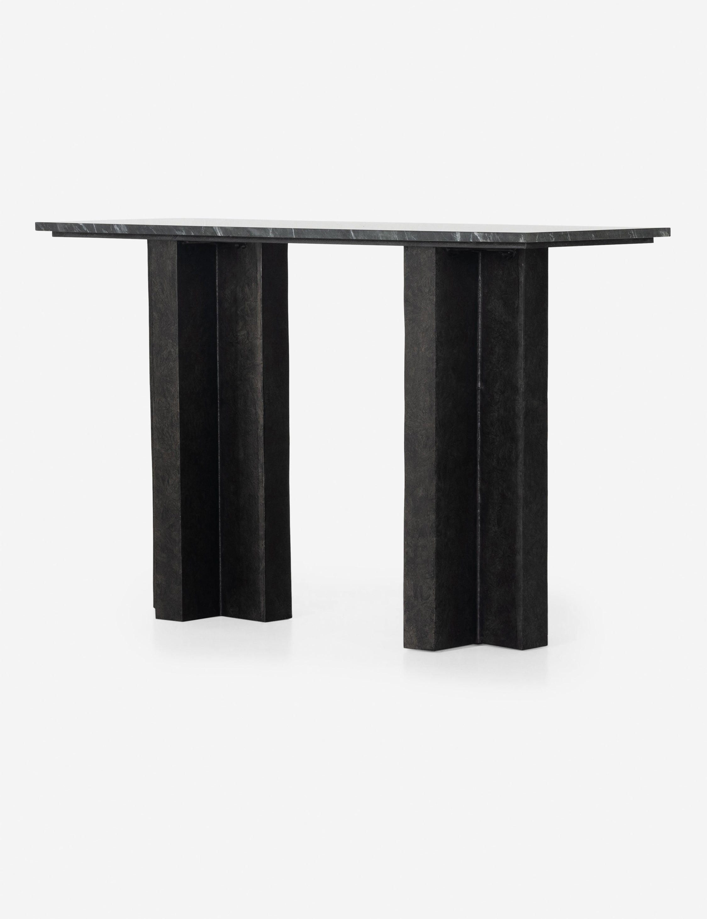 Modern Alfred Console Table - Entryway Sofa Table with Storage Shelf | Perfect for Hallway, Living Room & Bedroom Decor