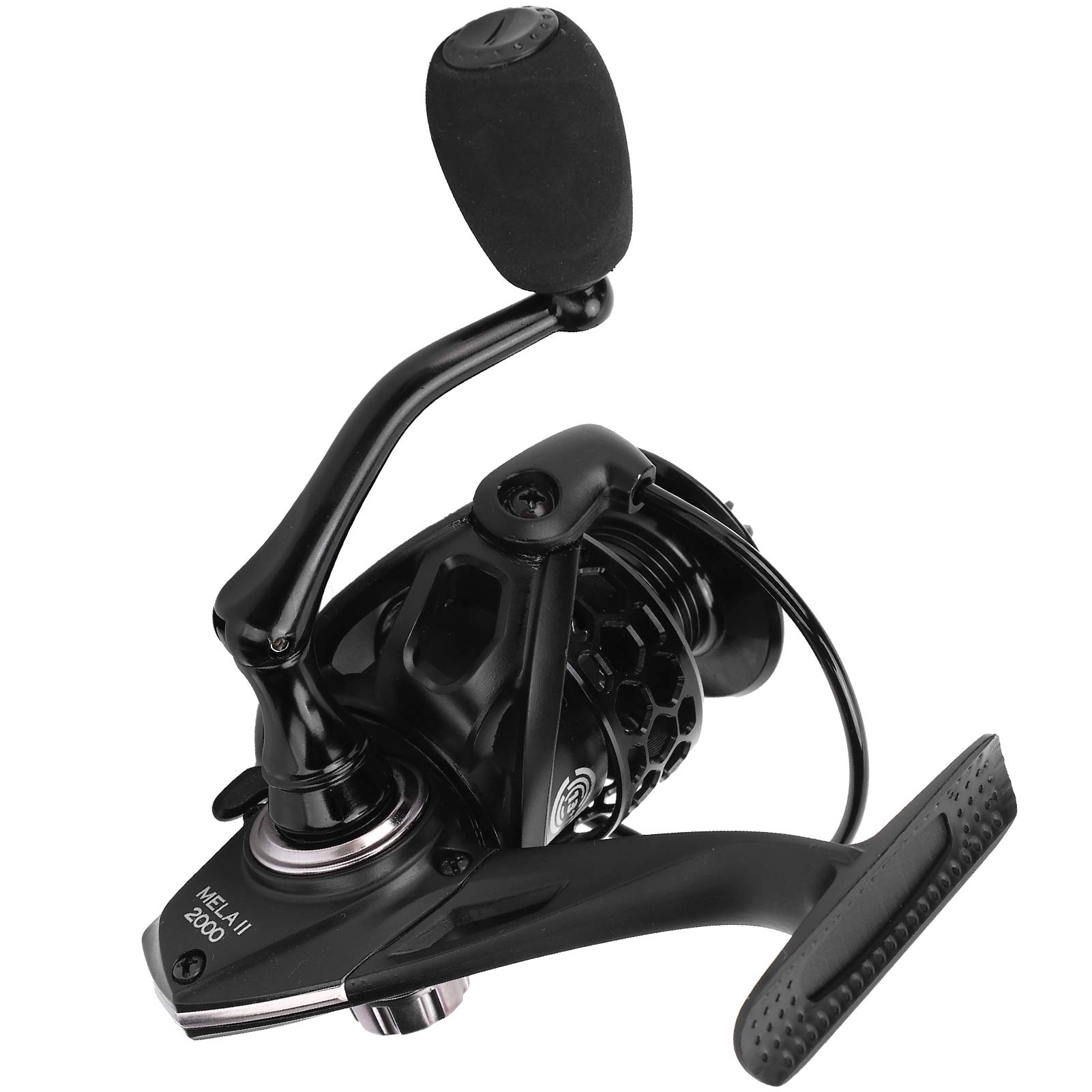 Premium 13+1 Bearing Fishing Reel - Left/Right Hand Interchangeable Spinning Reel for Saltwater & Freshwater Fishing | Ideal for Rock Fishing, Raft Fishing, Sea Fishing & Anchor Pole Use (MELA2000)