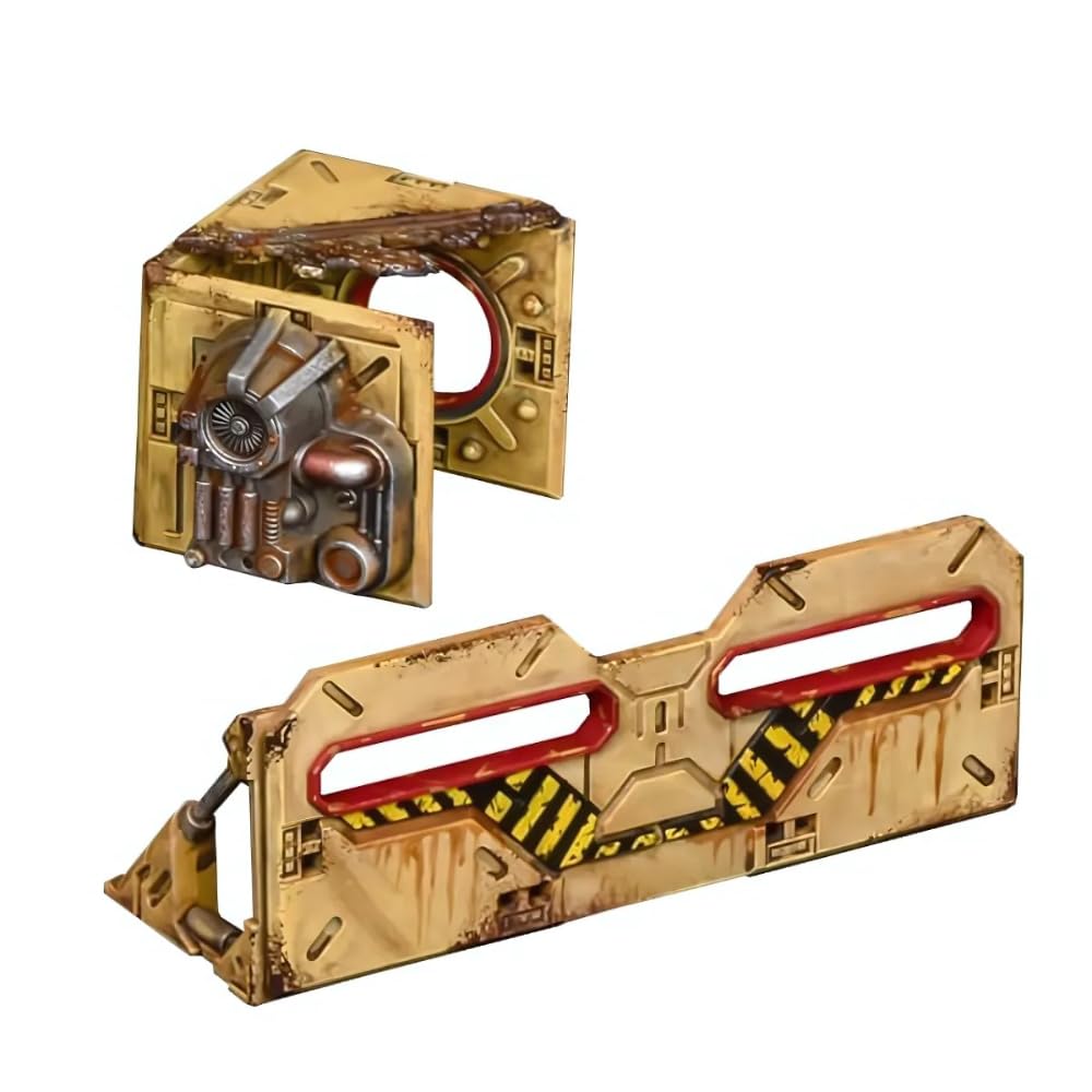 Mantic Games Terrain Crate: Industrial Zone - Scenery Set for Tabletop Wargaming & Miniature Battles - Perfect for Warhammer 40K, D&D and Sci-Fi RPG Game Scenes