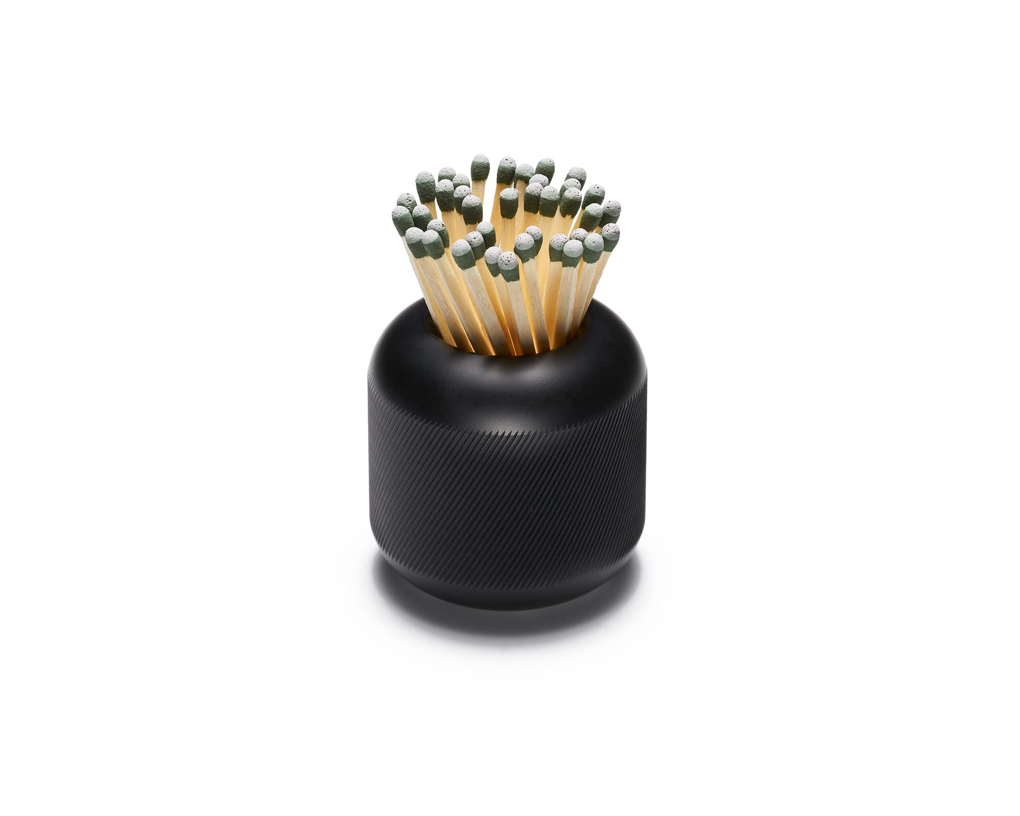 Craighill Match Striker - Decorative Match Holder with Striker for Candles & Fireplace, Modern Home Decor - Solid Carbon Steel Construction in Black | Perfect for Fireplace Lighting, Candle Displays & Stylish Home Accessories