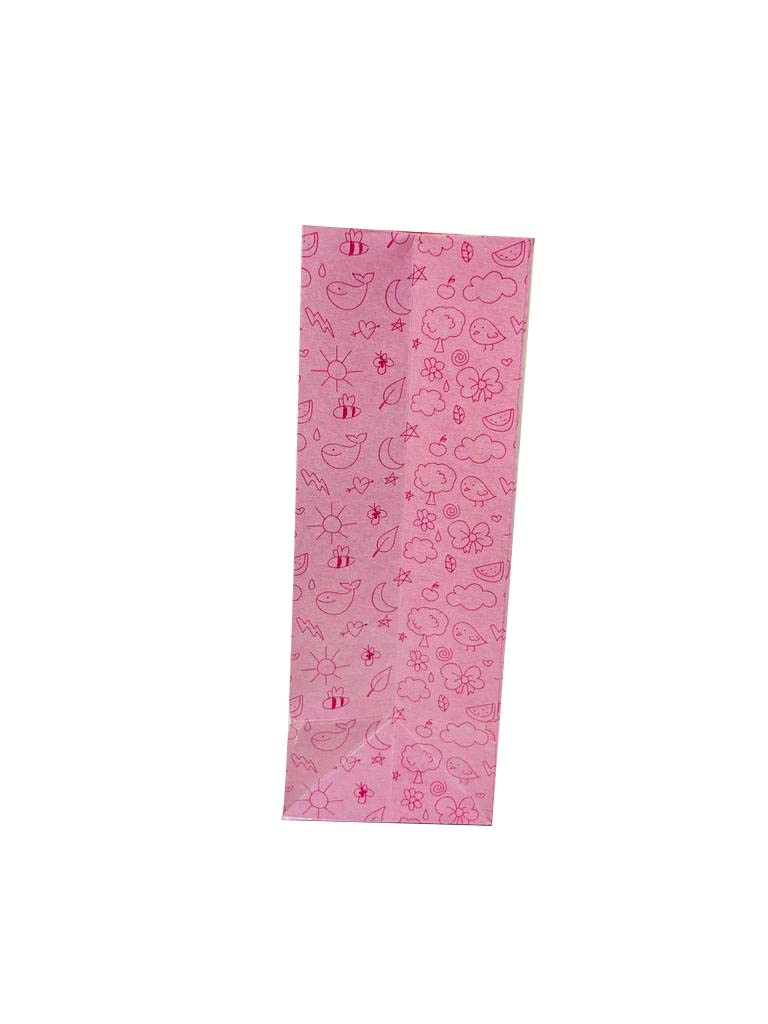 Beautiful Pink 'It's A Baby Girl' Printed Baby Shower Gift Paper Bags - 8x8x3 Inches (Pack of 10) | Perfect for Gender Reveal Parties, Newborn Celebrations & First Birthday Decorations