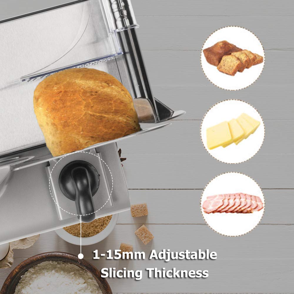 **150W Electric Meat Slicer, 7.5