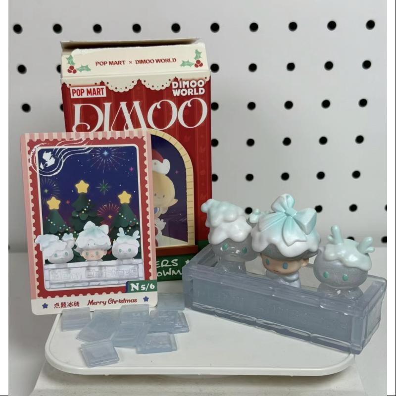 DIMOO Letters from Snowman Series - RECIPE FOR WONDER Collectible Figure | Limited Edition Snowman Character Toy for Christmas Decor & Gift | Perfect for Holiday Display, Themed Parties & Anime Fans Collection