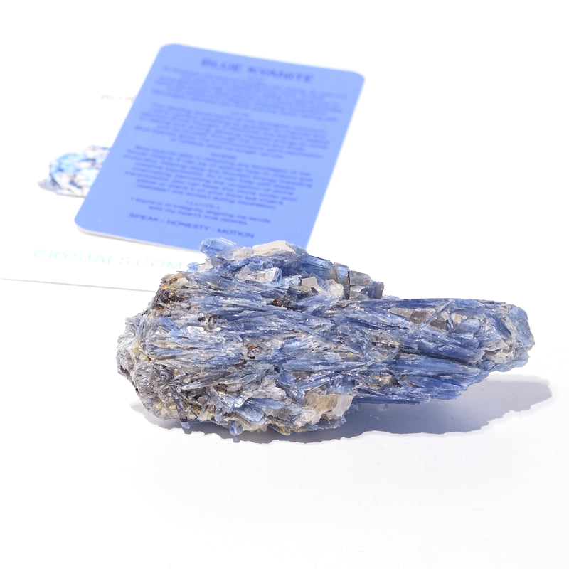 Natural Blue Kyanite Crystal - Healing Stone for Chakra Balancing & Meditation | Perfect for Energy Work, Jewelry Making & Home Decor
