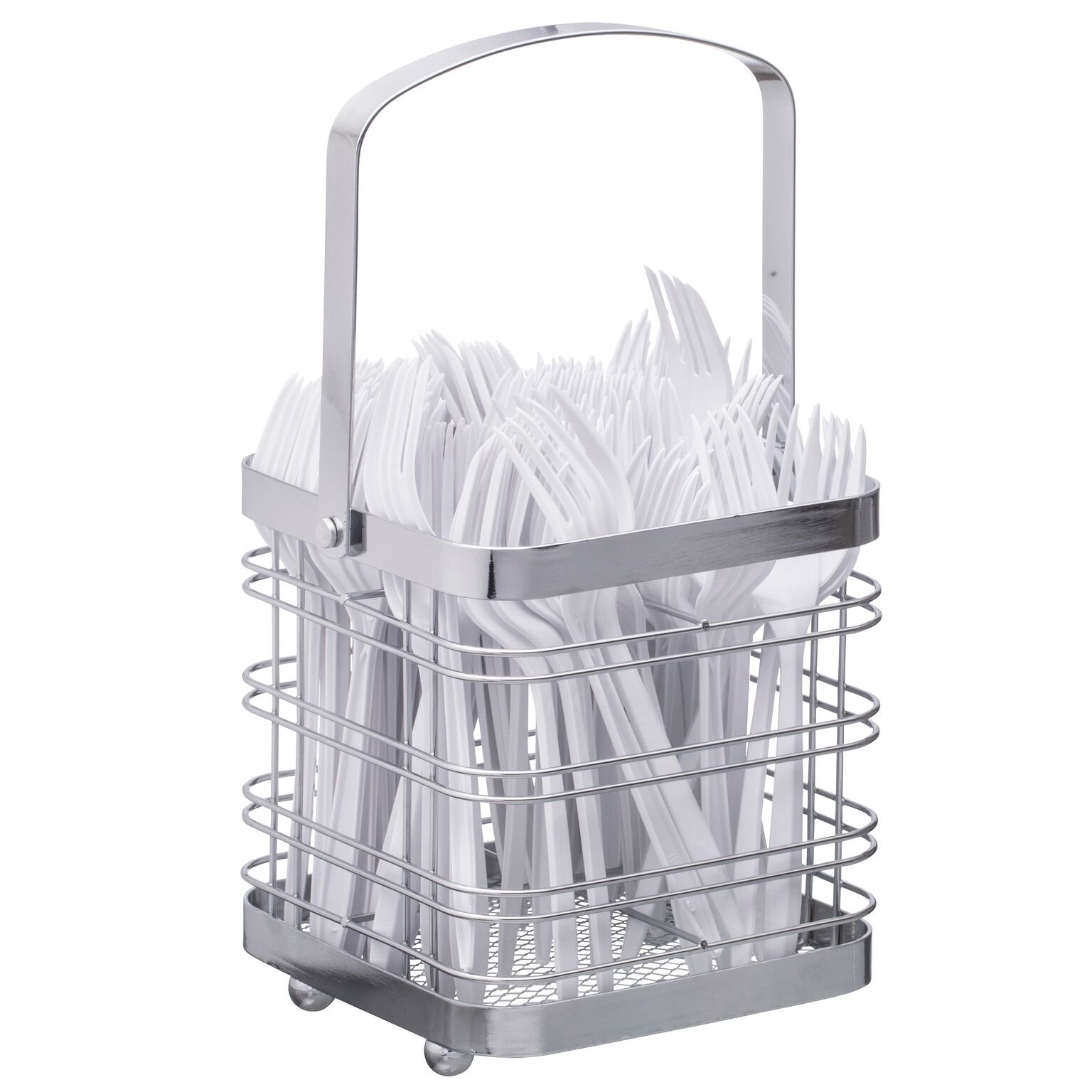 Bulk 1000 Count White Disposable Plastic Forks - Medium Weight Durable Cutlery for Parties, Picnics, BBQs & Catering Events