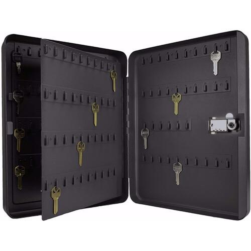 Barska CB13608 156-Key Combination Lock Security Safe Box - Black | Secure Storage for Home, Office & Travel