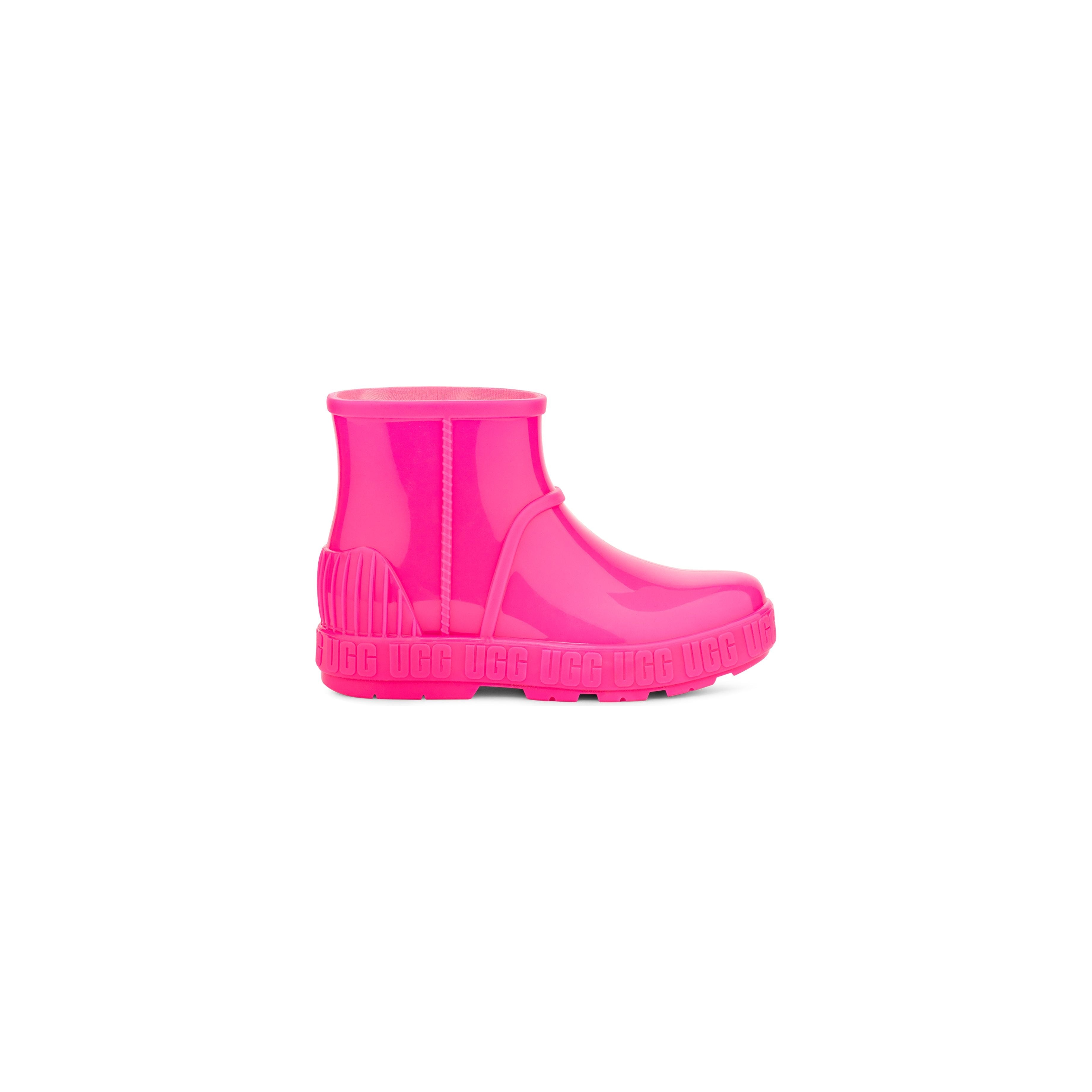 UGG Kid's Drizlita Boots in Taffy Pink - Waterproof Winter Snow Boots for Girls, Comfortable & Warm - Perfect for School, Outdoor Play & Cold Weather