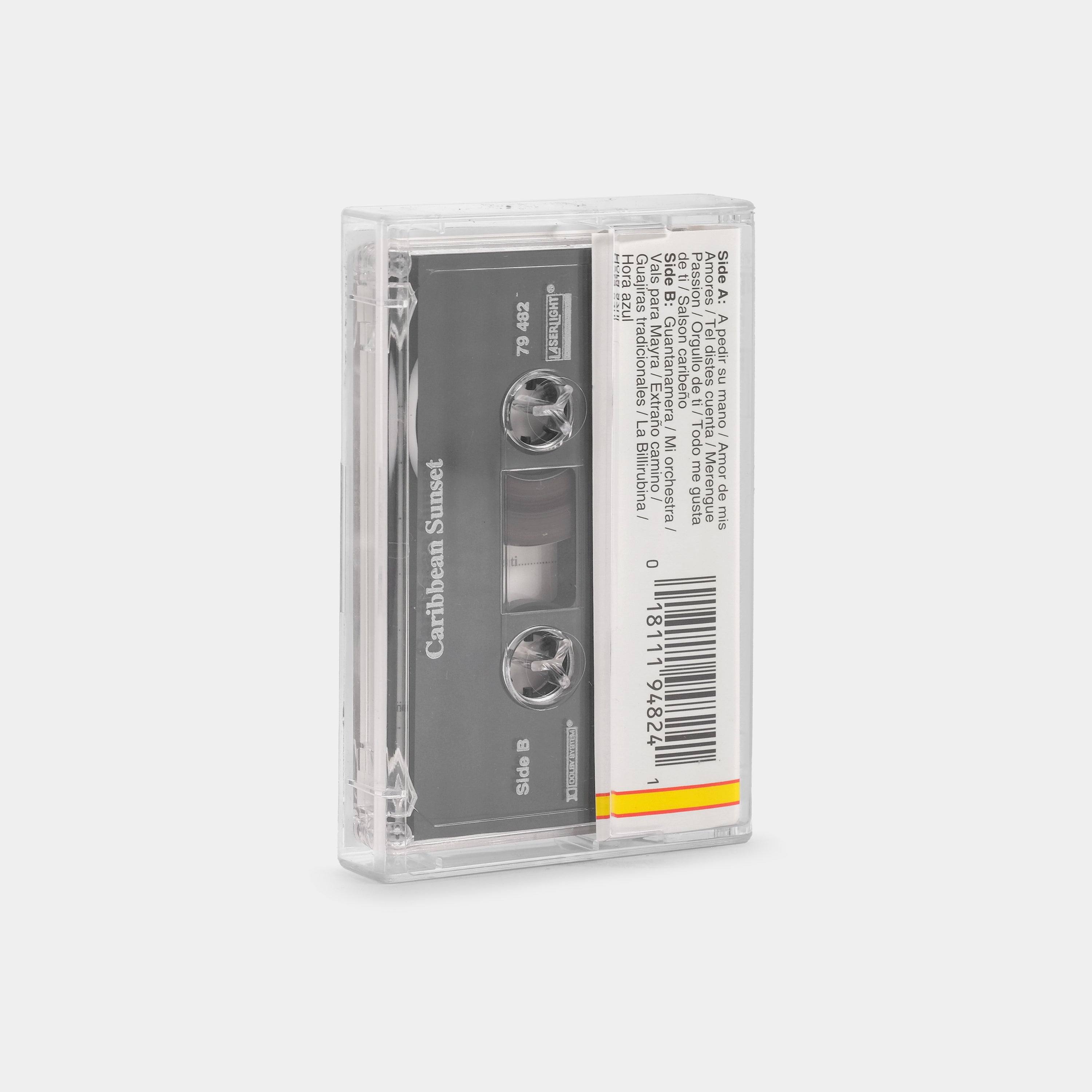 Caribbean Sunset Cassette Tape - Vintage Retro Music Tape for Walkman & Boombox - Perfect for Beach Parties, Road Trips & 80s Nostalgia