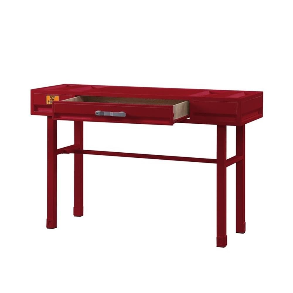 Red Acme Cargo Vanity Desk for Home & Office Use