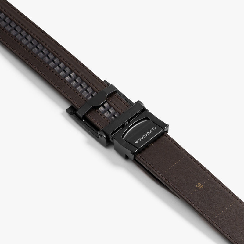 Genuine Leather Mocha Brown Belt for Men - Stylish & Durable Fashion Accessory for Casual, Office & Formal Wear