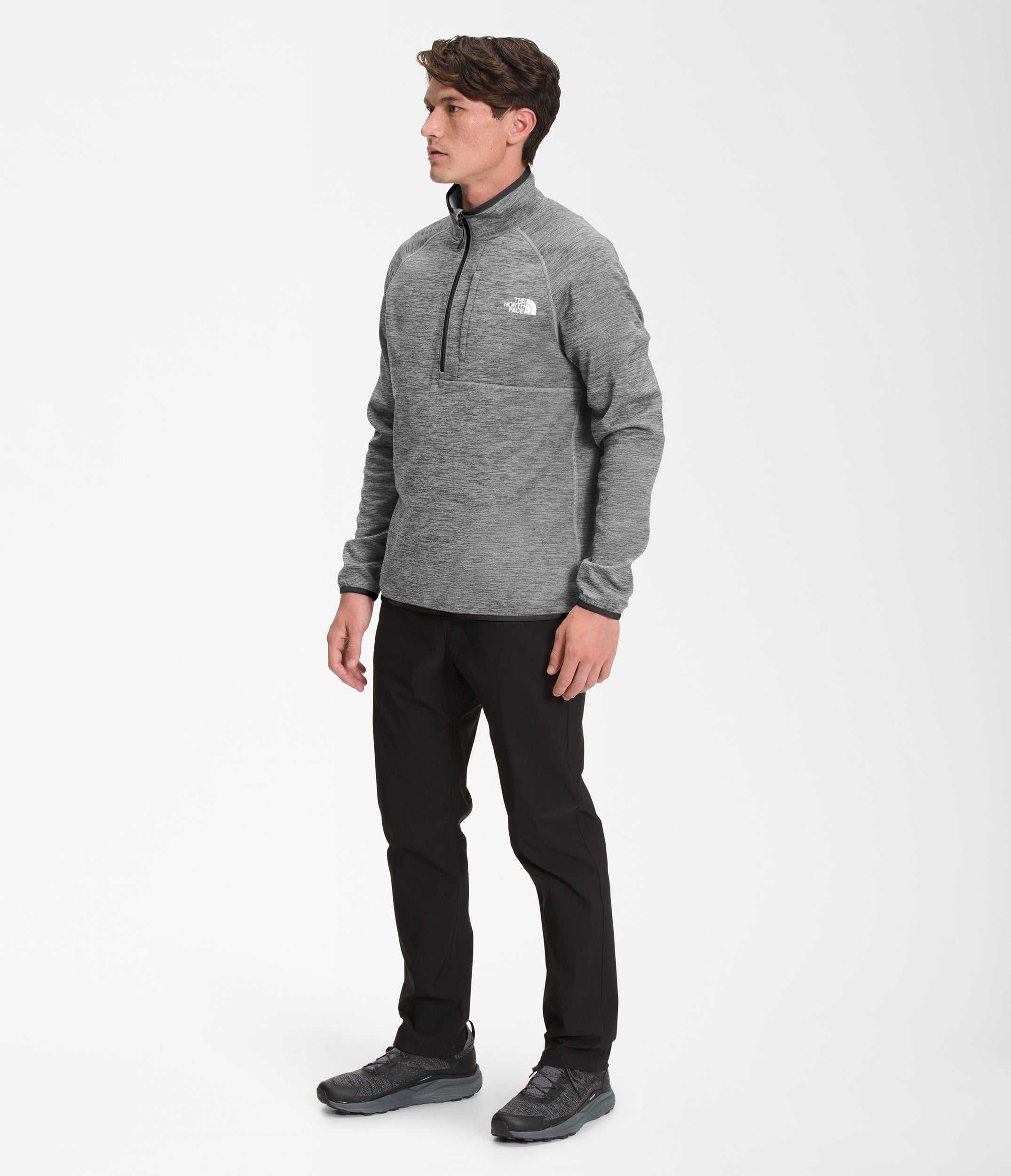 Men's Canyonlands Half Zip Fleece Pullover - NF0A5G9W | Warm & Comfortable Outdoor Jacket for Hiking, Camping & Casual Wear