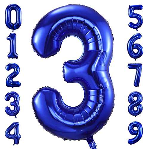 Navy Blue Number 3